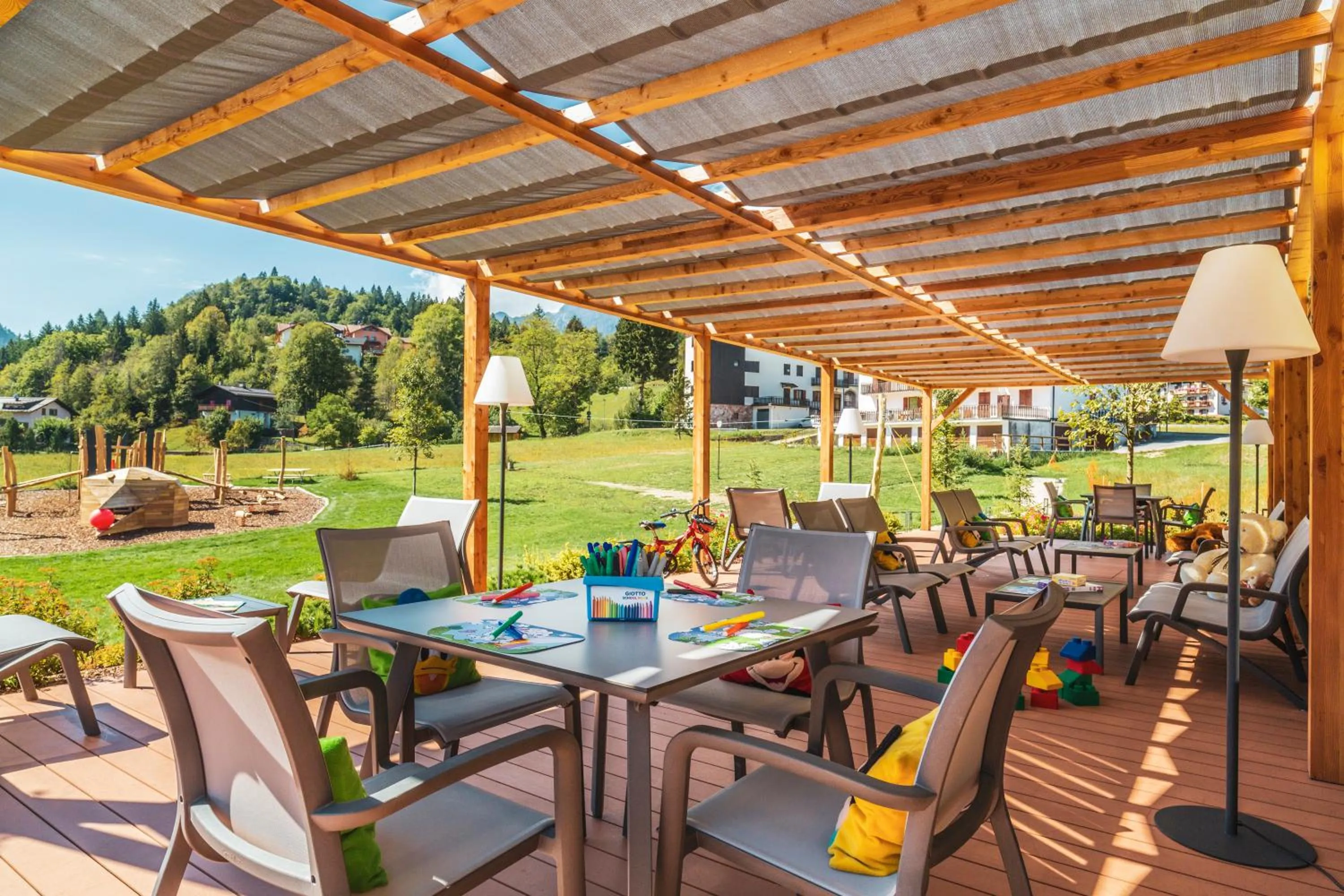 Balcony/Terrace in Family Hotel Serena