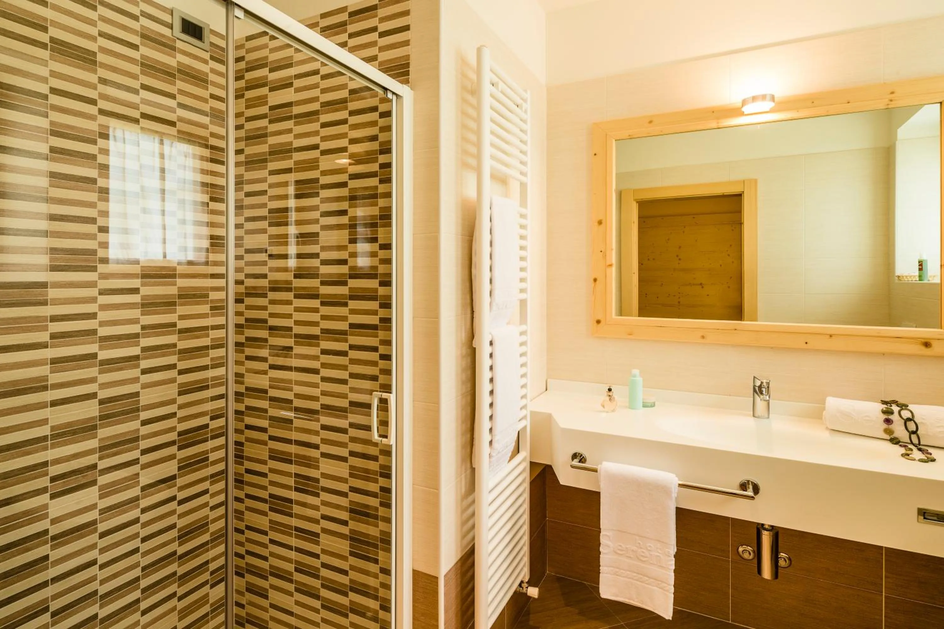 Bathroom in Family Hotel Serena