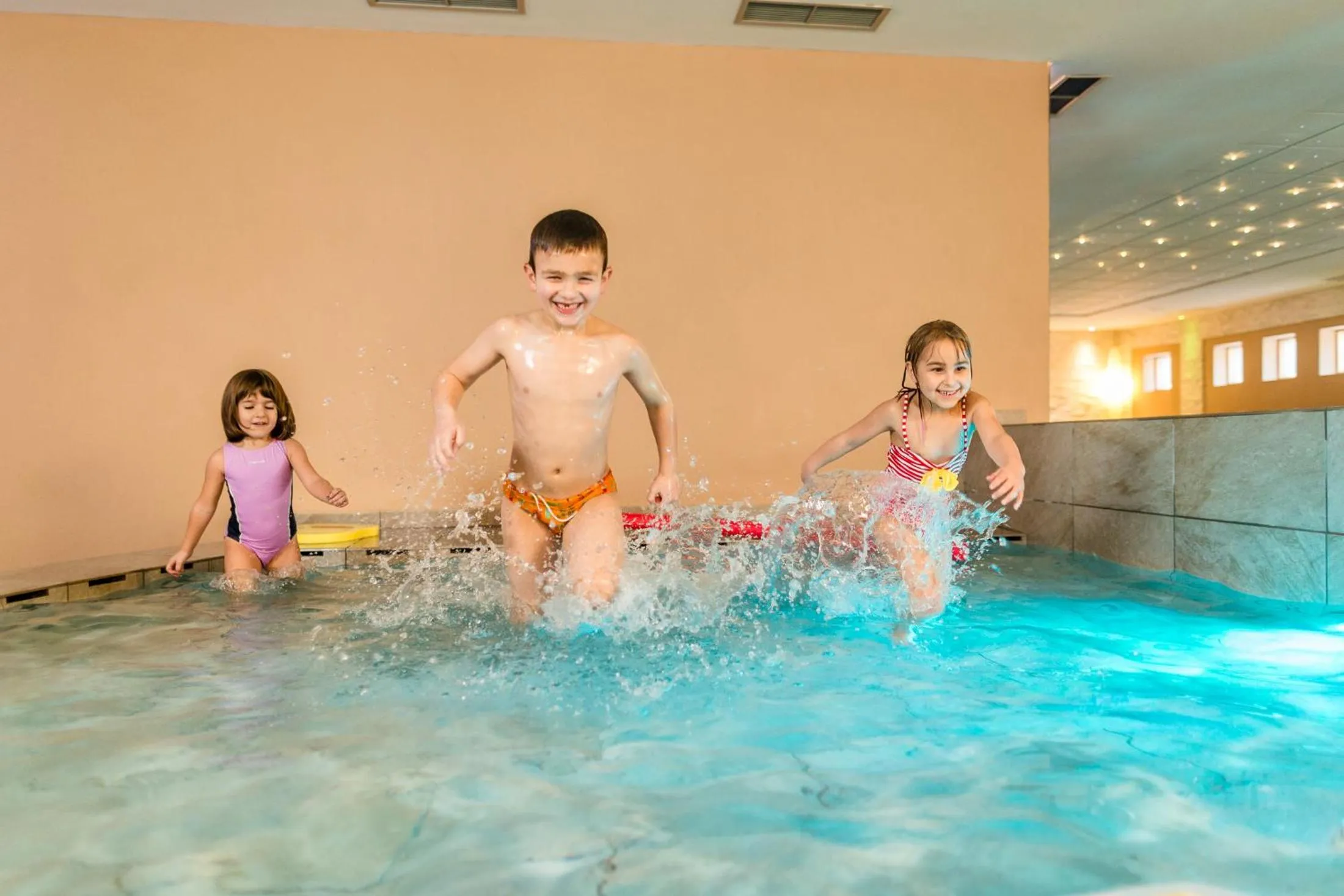 People in Family Hotel Serena