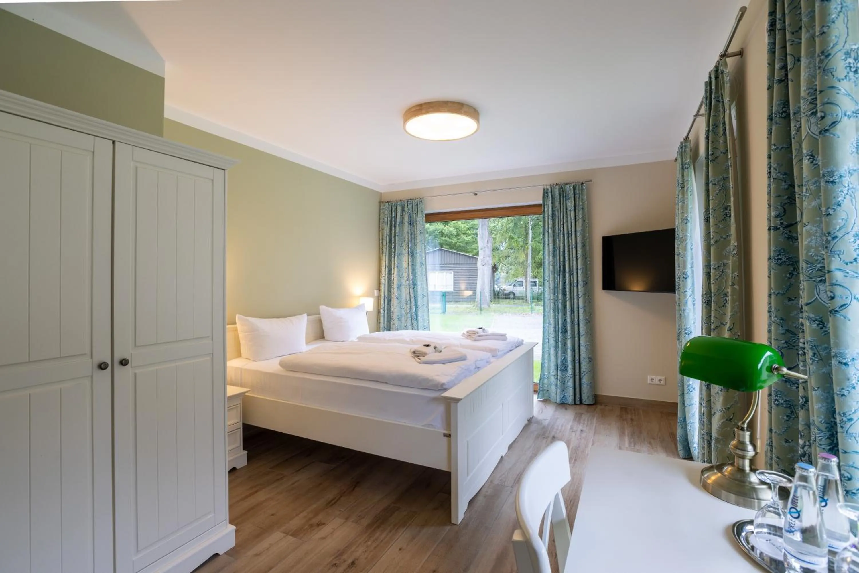 Bed in Café Wildau Hotel & Restaurant am Werbellinsee