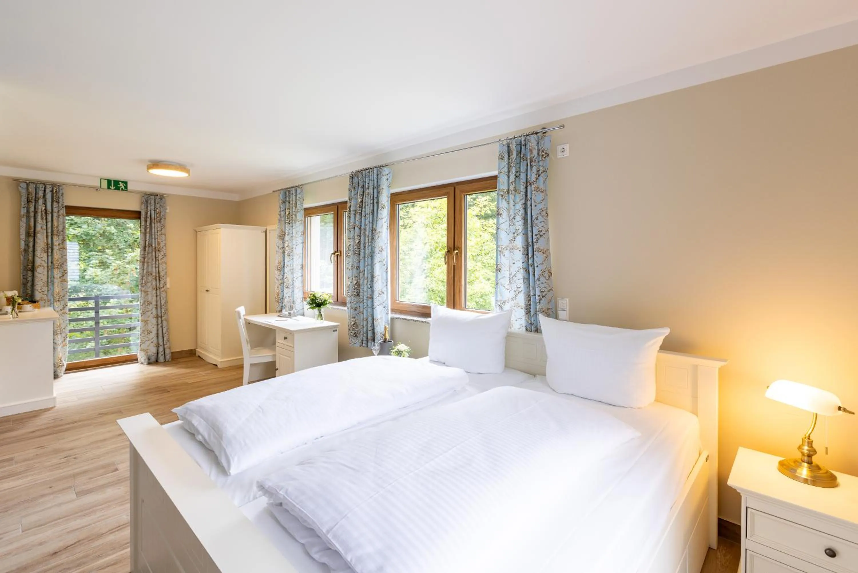 Bed in Café Wildau Hotel & Restaurant am Werbellinsee