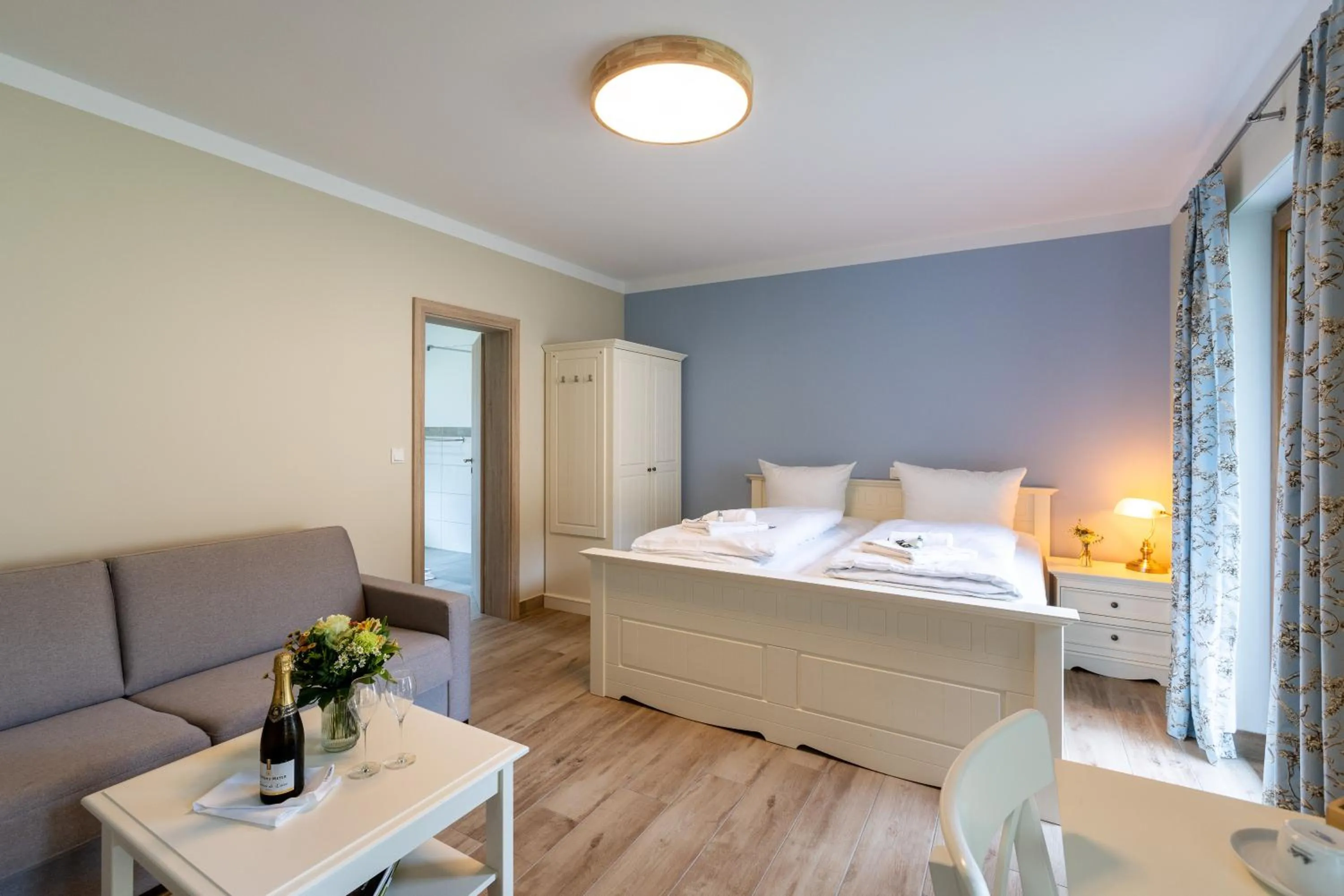 Bed in Café Wildau Hotel & Restaurant am Werbellinsee