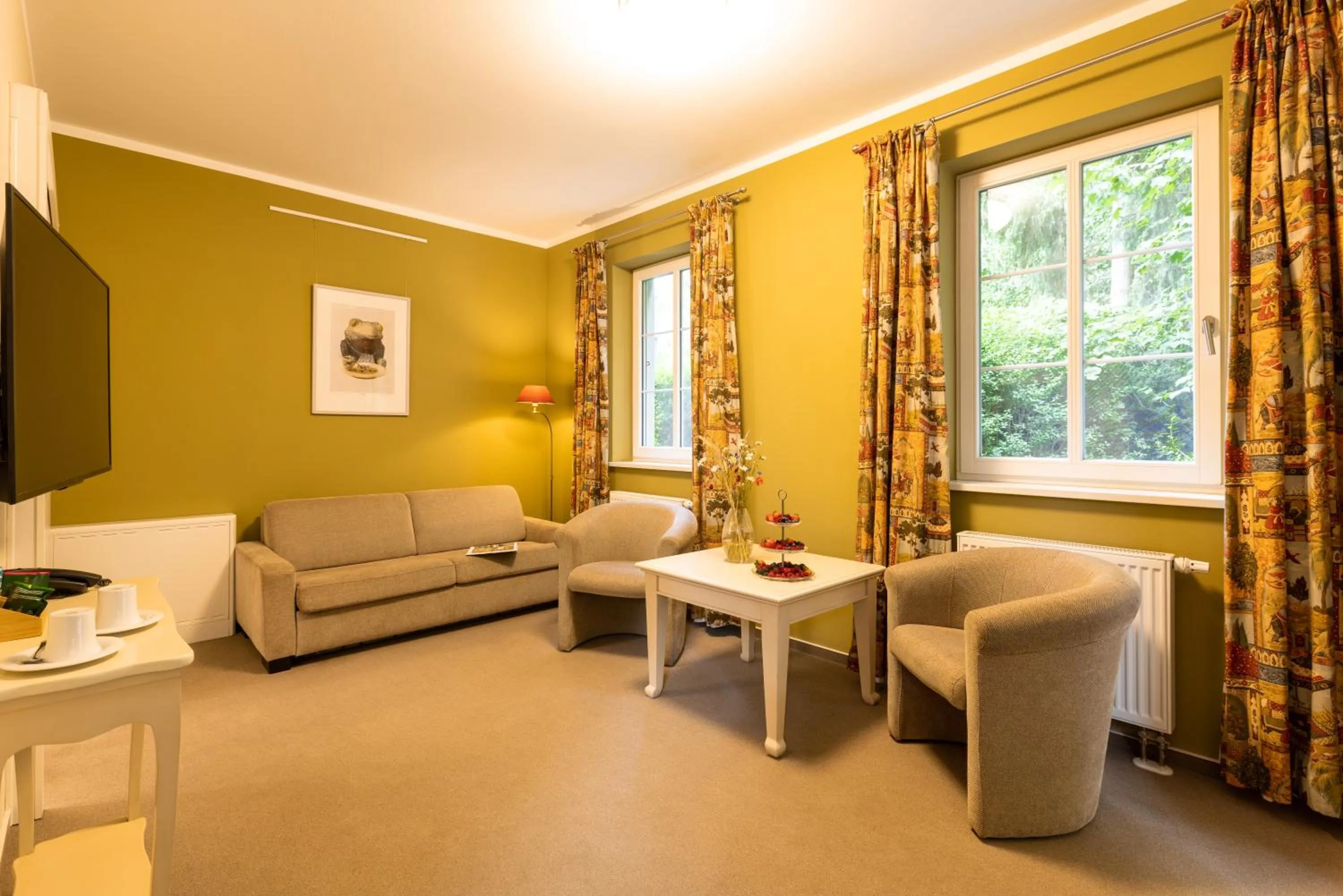 Living room in Café Wildau Hotel & Restaurant am Werbellinsee