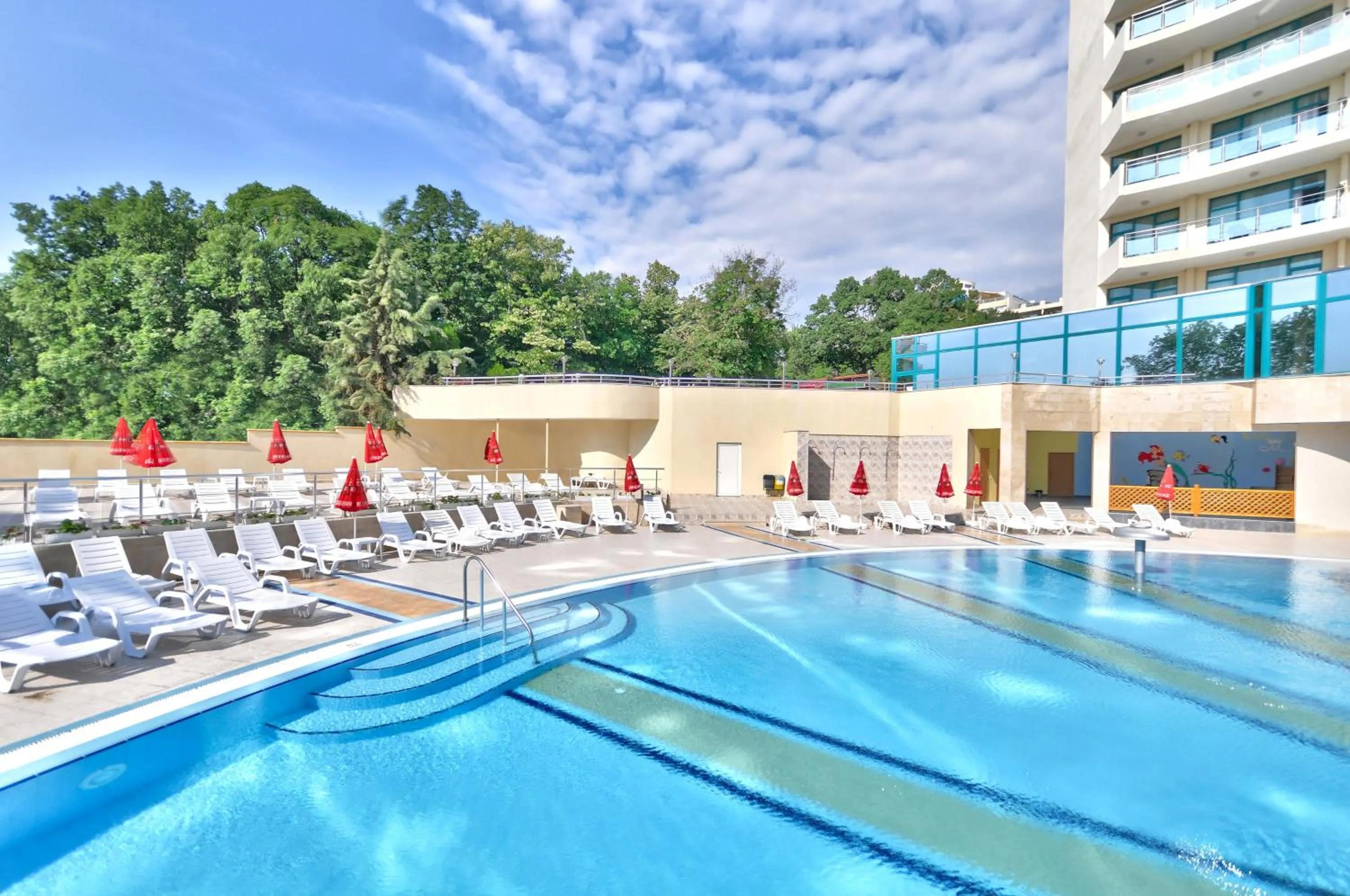 Swimming pool in Marina Grand Beach Hotel - All Inclusive Plus