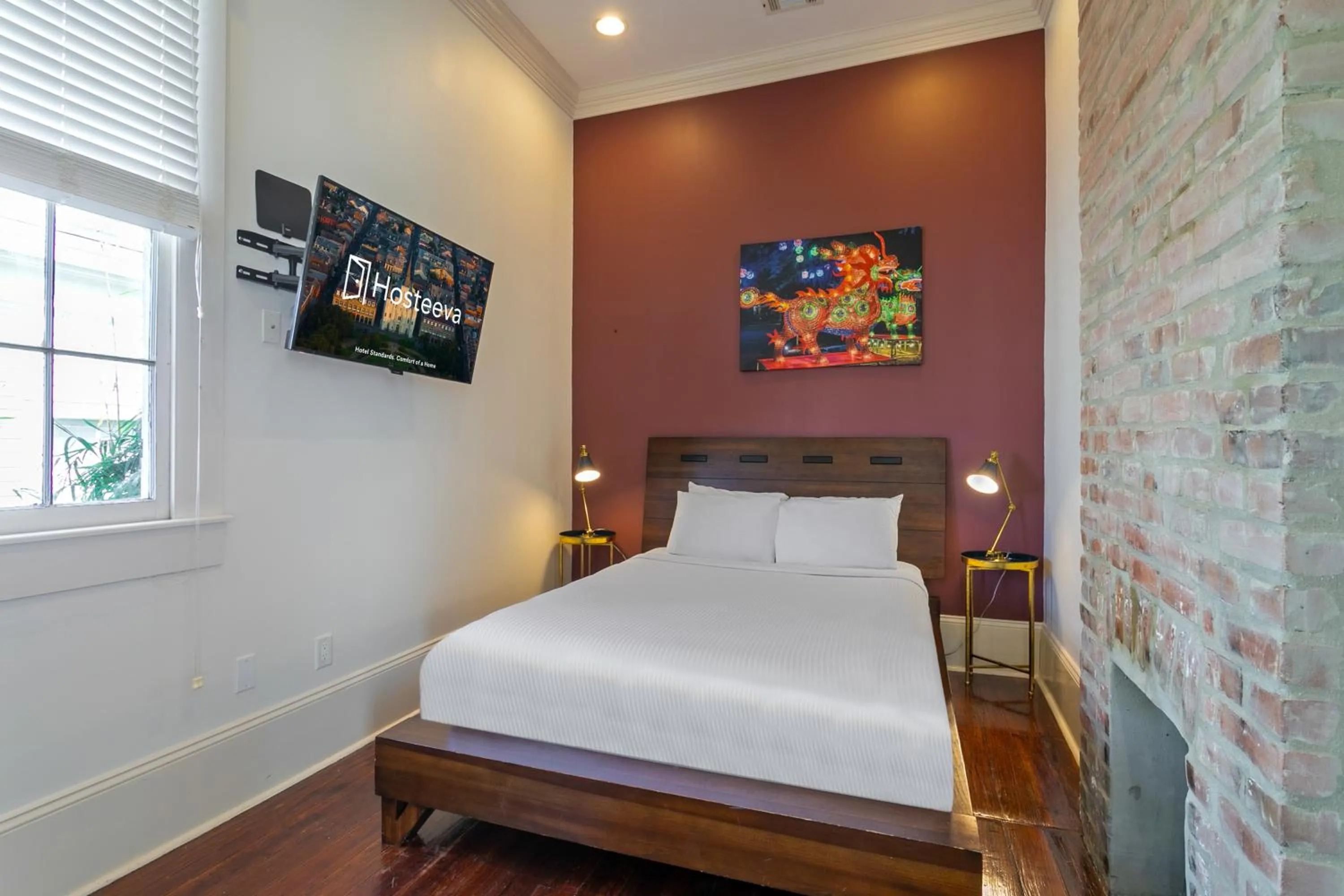 Bedroom, Bed in Charming 2BR on Carondelet by Hosteeva