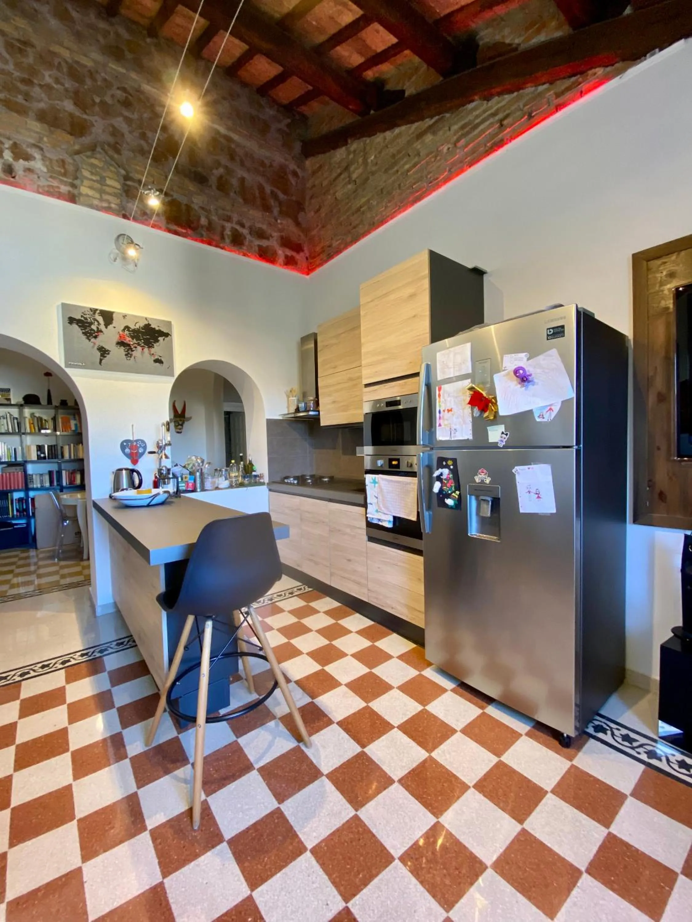 Kitchen or kitchenette in Magic Door Rome
