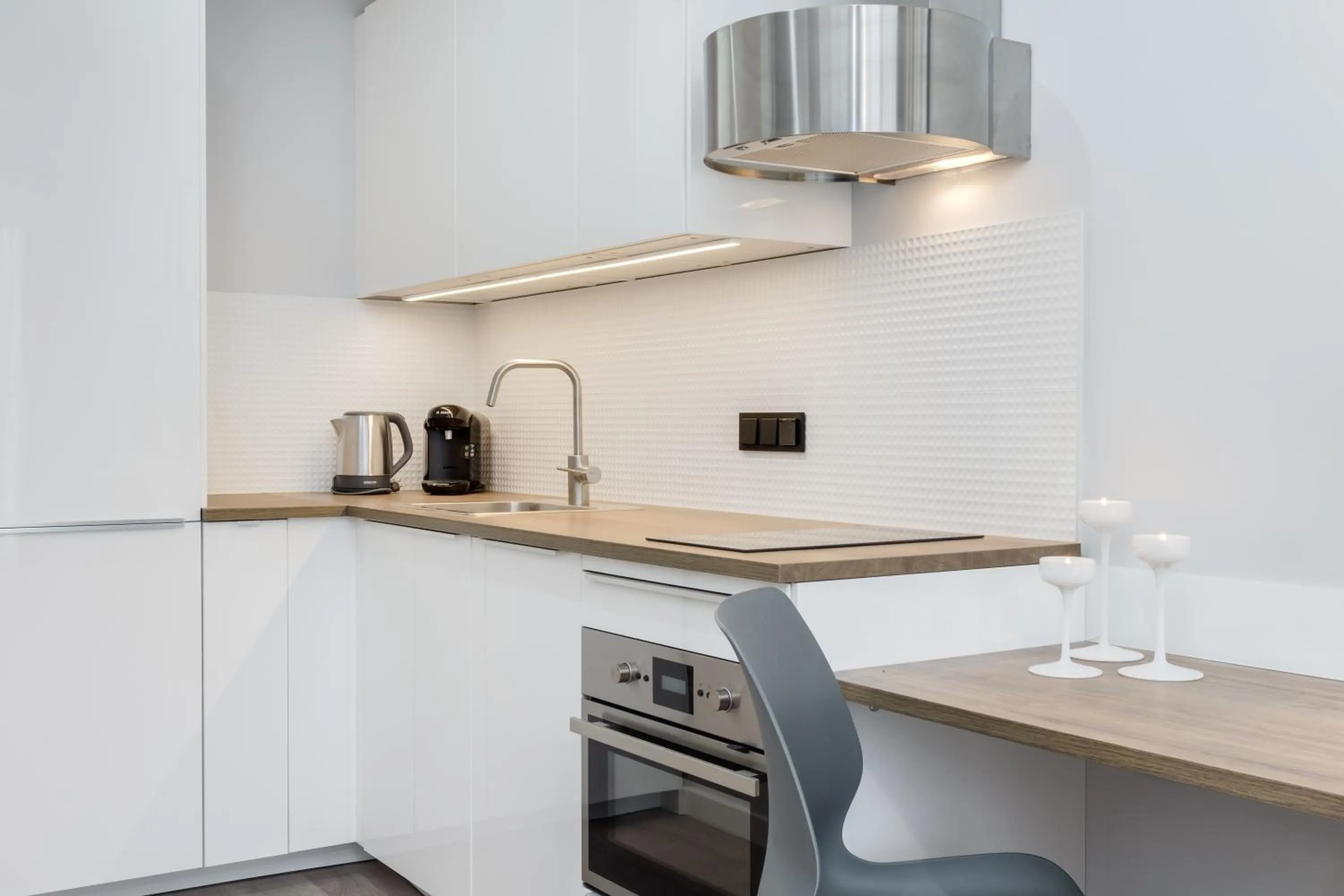 Coffee/tea facilities in Elite Apartments SPA Zone