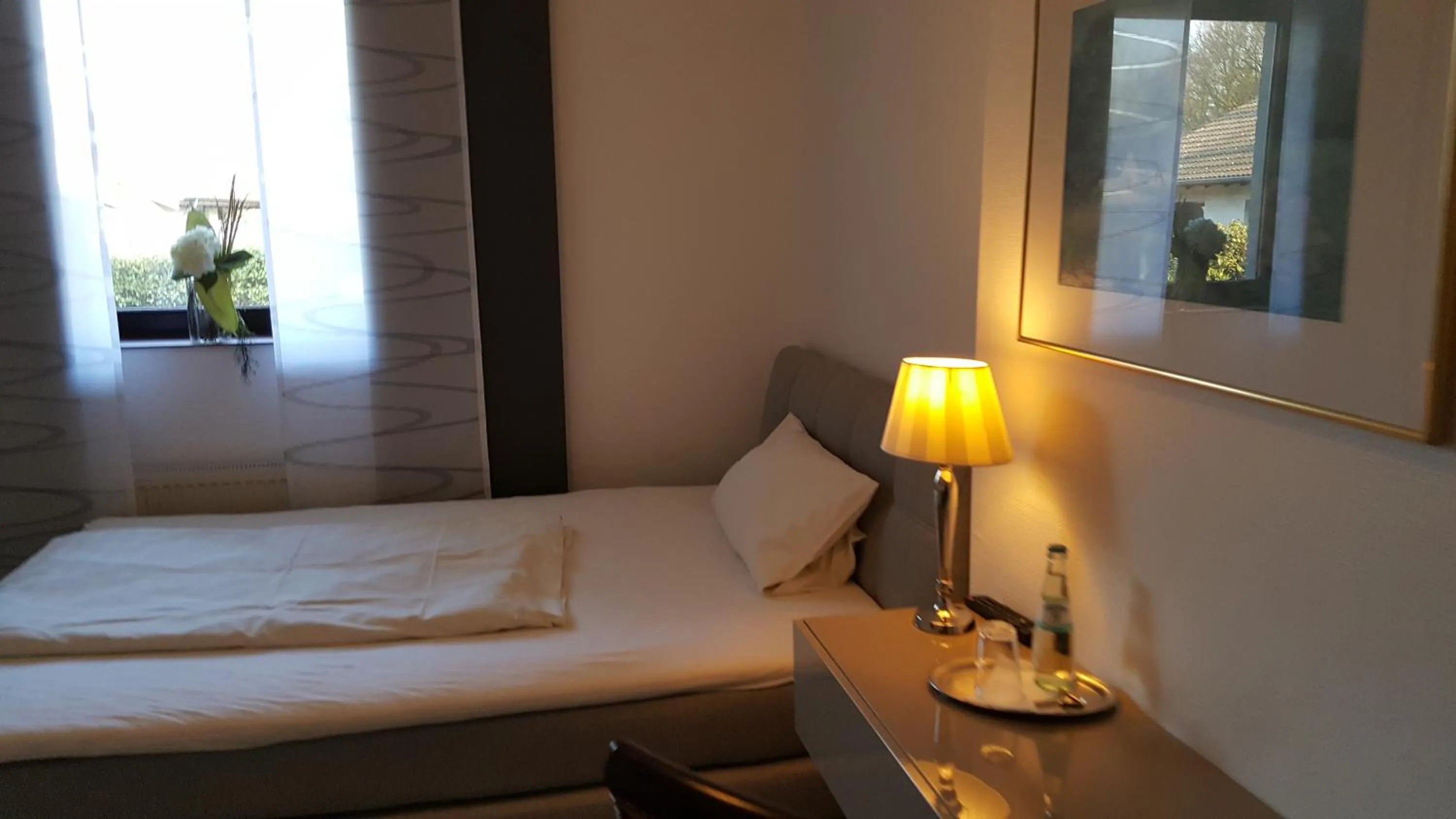 Decorative detail, Bed in Landhotel Linden am Venekotensee