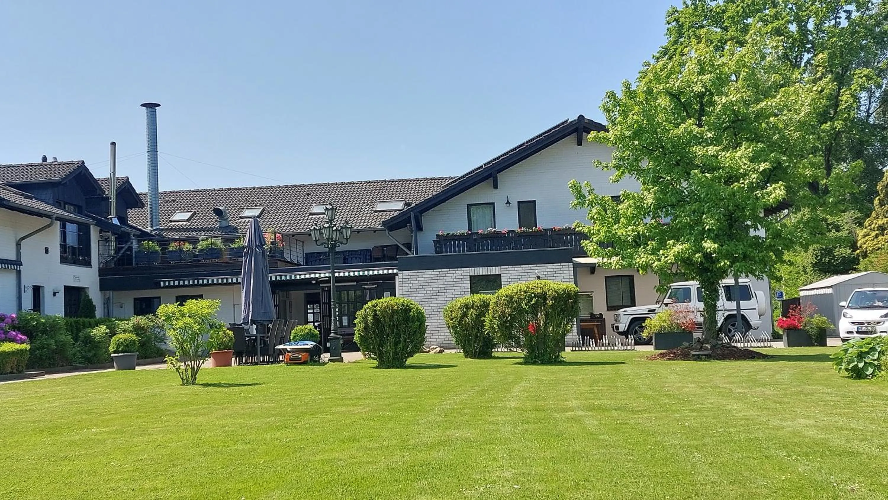 Garden in Landhotel Linden am Venekotensee