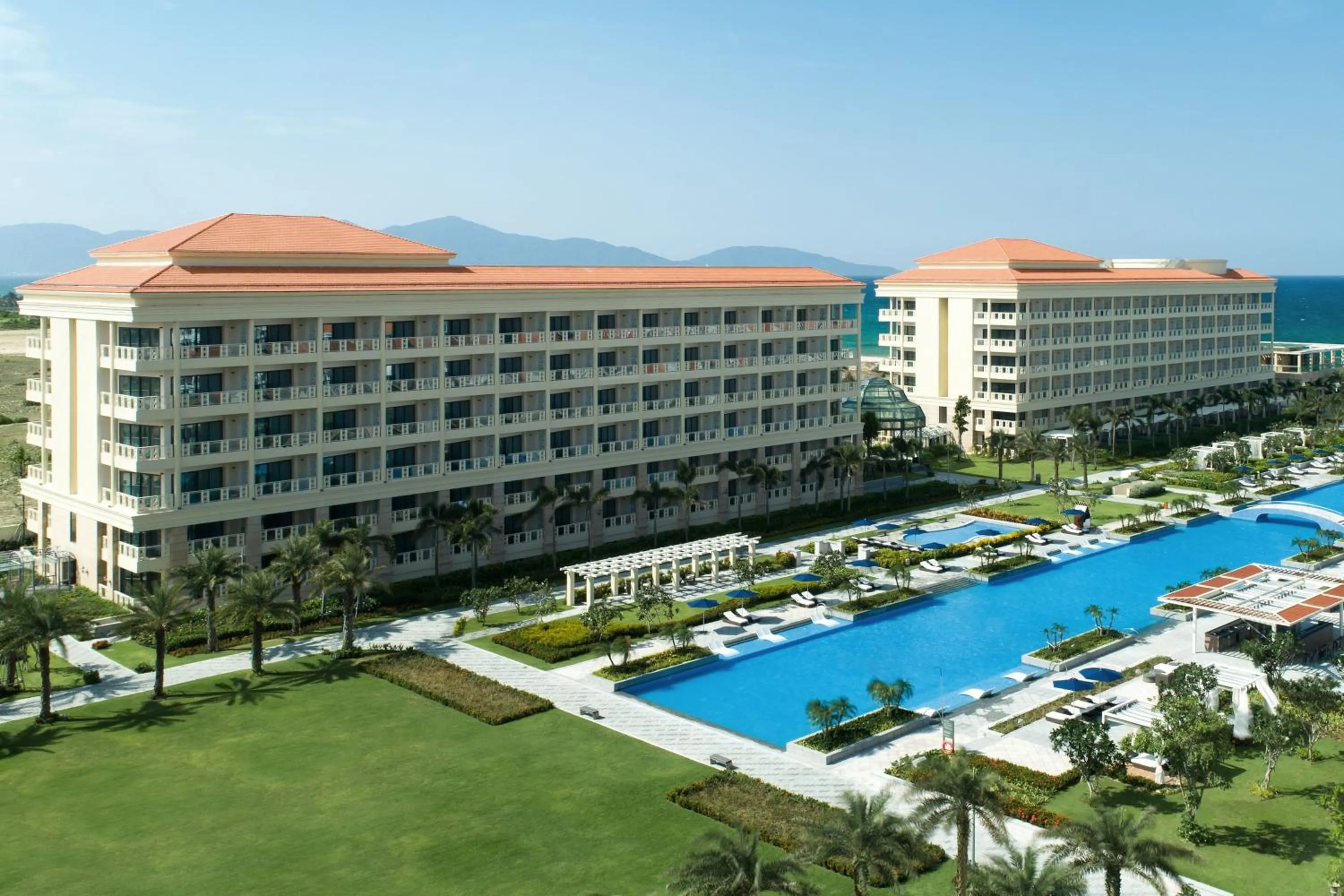 Property building in Sheraton Grand Danang Beach Resort & Spa
