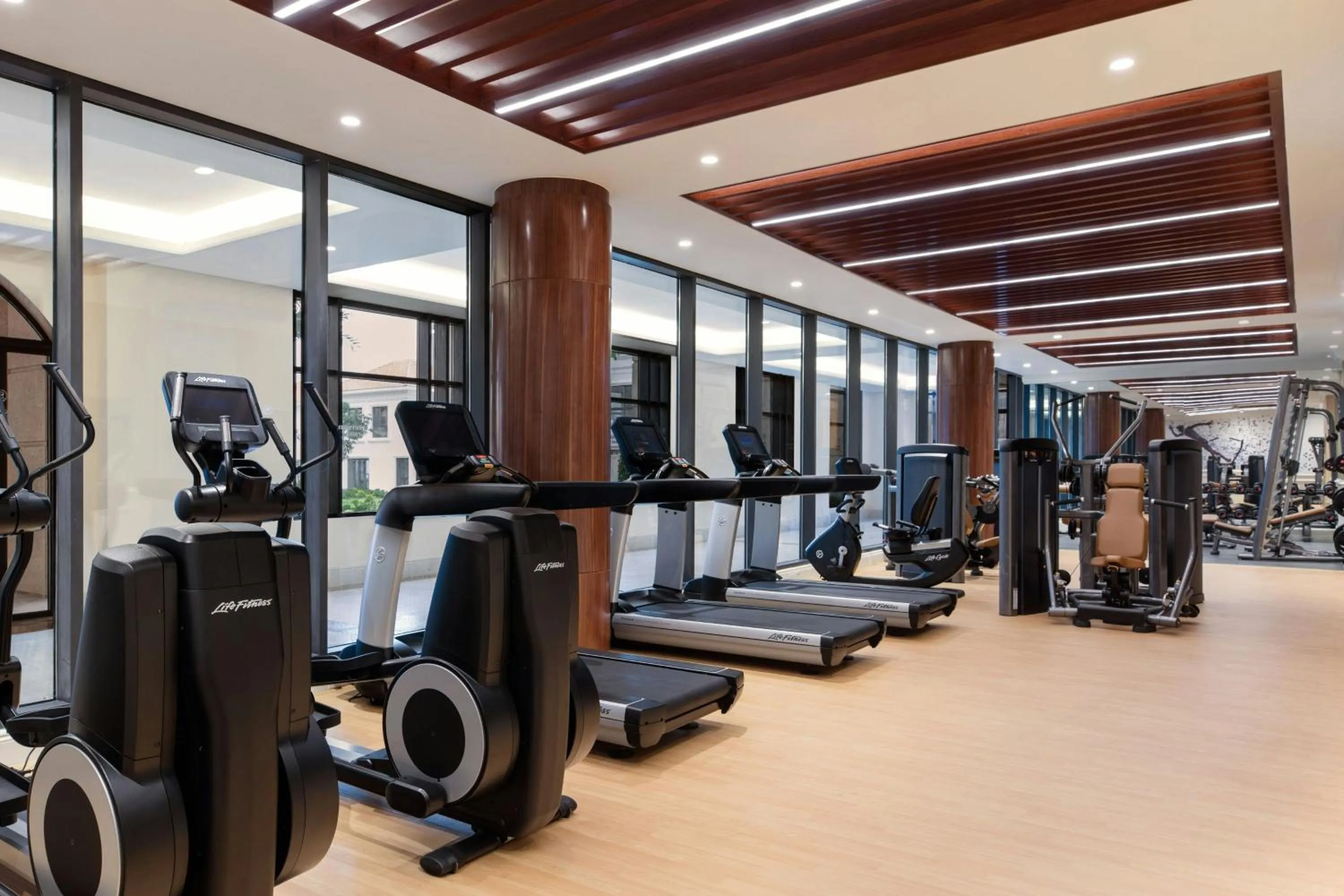Fitness centre/facilities in Sheraton Grand Danang Beach Resort & Spa