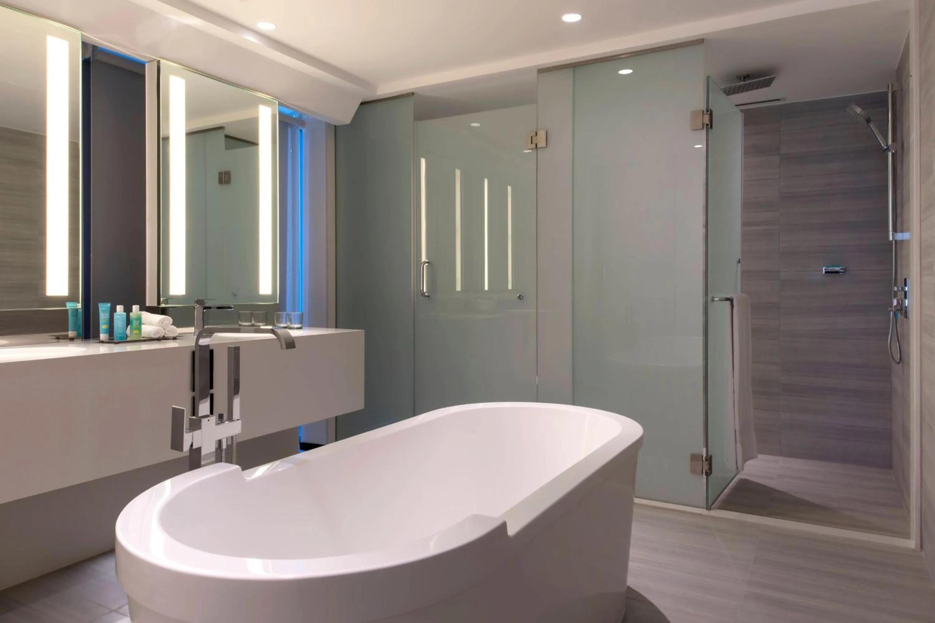 Bathroom in W Amman Hotel