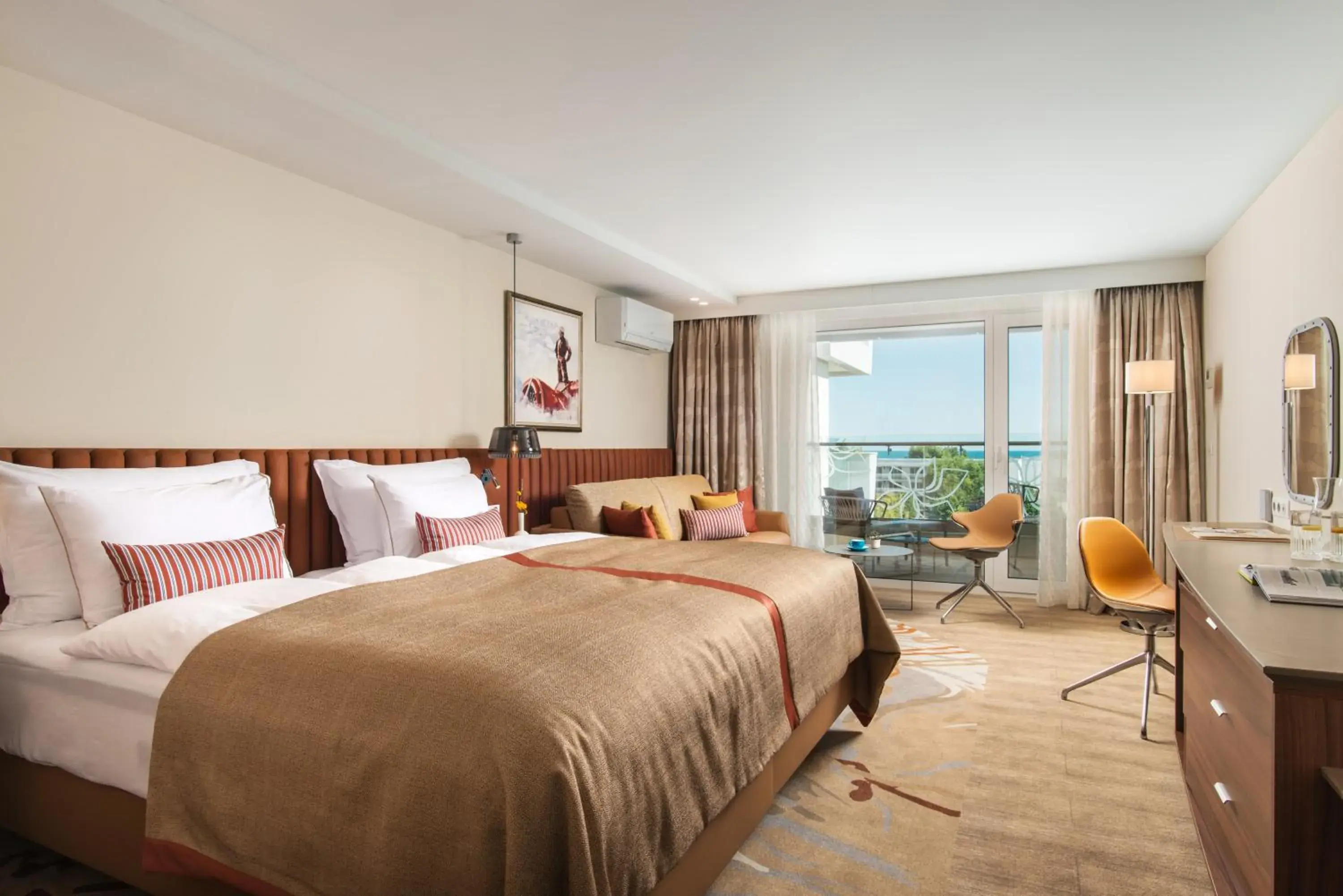 Deluxe Twin Room with Sea View in MARITIM Hotel Amelia - Luxury Ultra All Inclusive Deluxe Twin Room with Sea View in MARITIM Hotel Amelia - Luxury Ultra All Inclusive