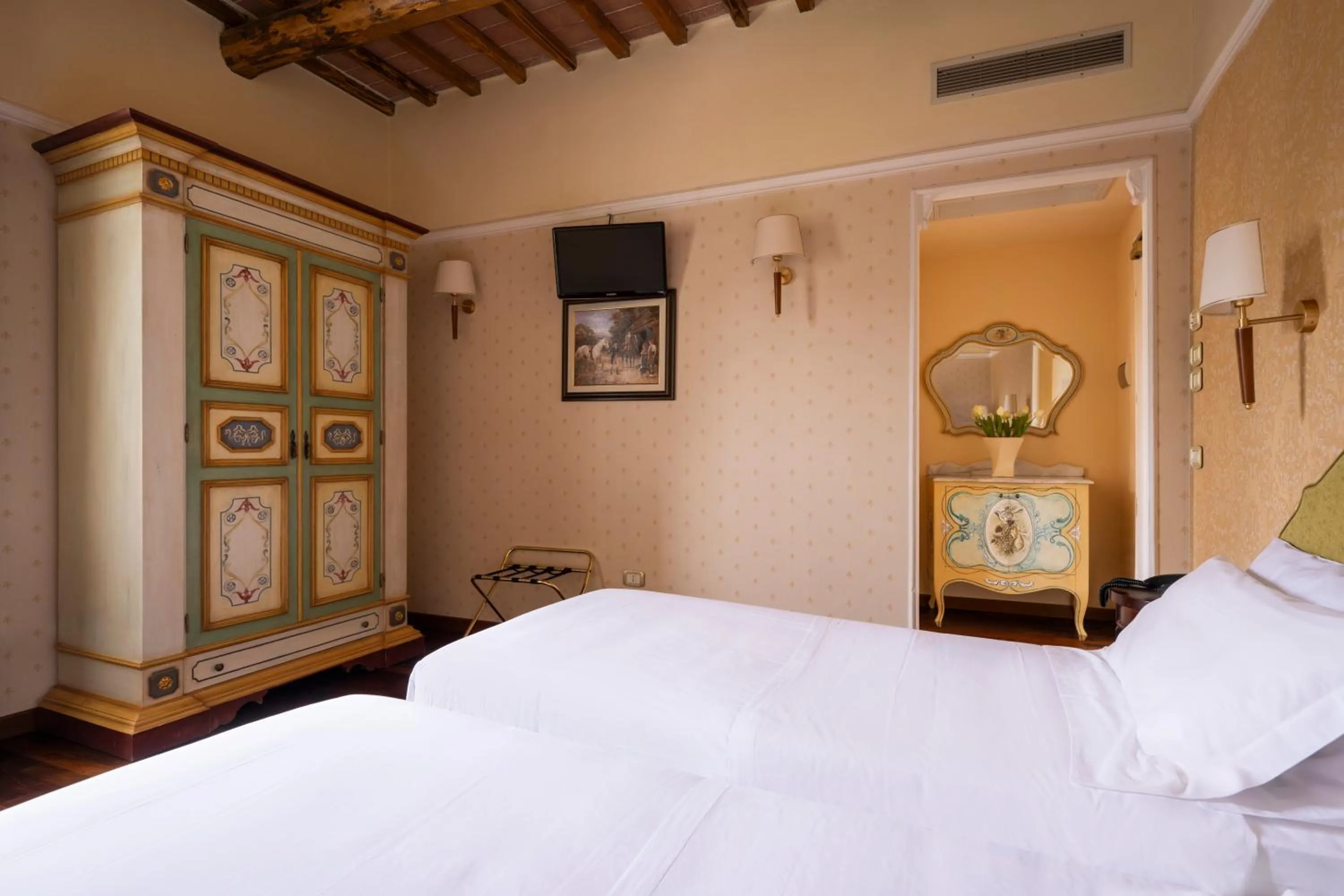 Bed in Relais Parco Dei Cavalieri Assisi