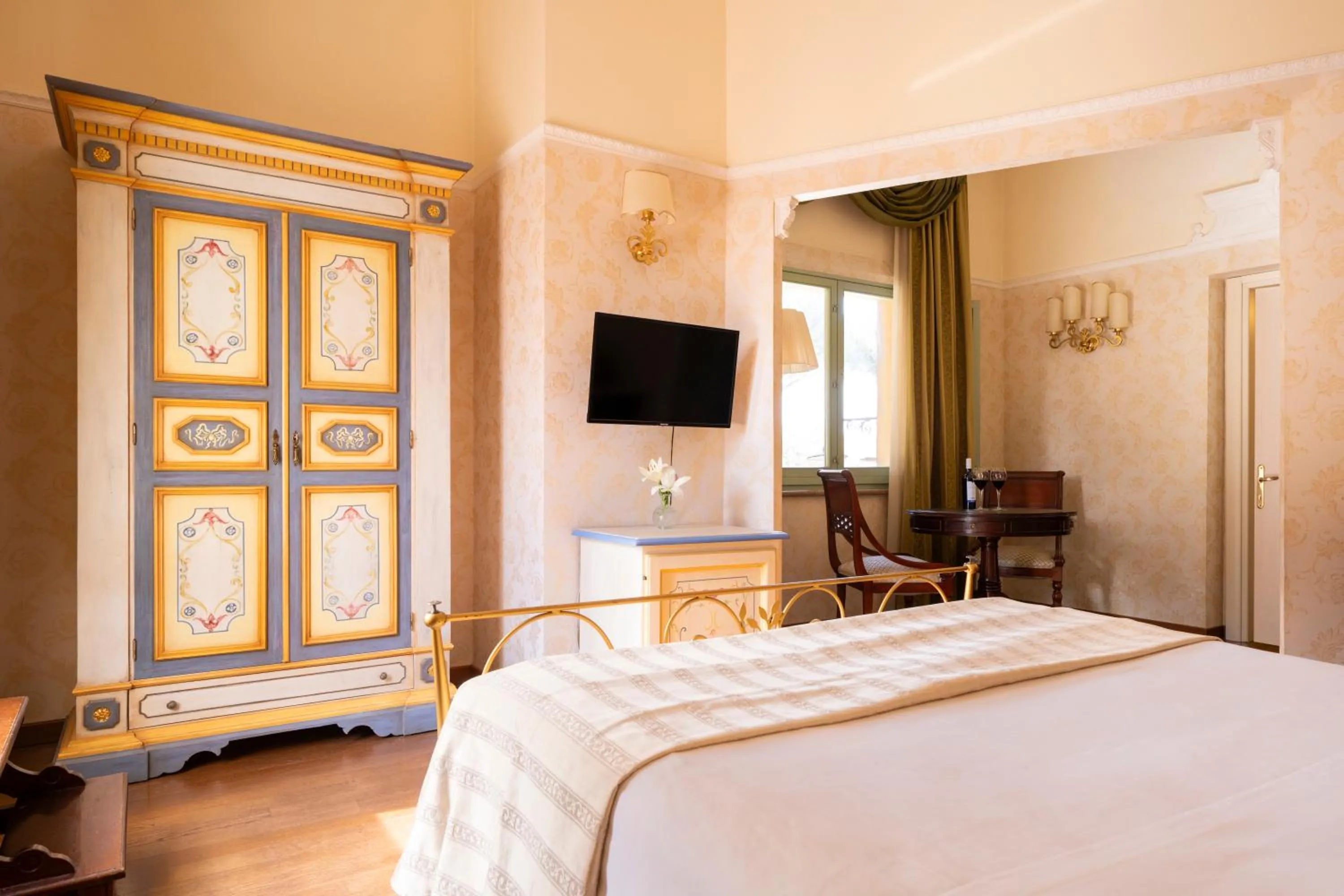 Bed in Relais Parco Dei Cavalieri Assisi