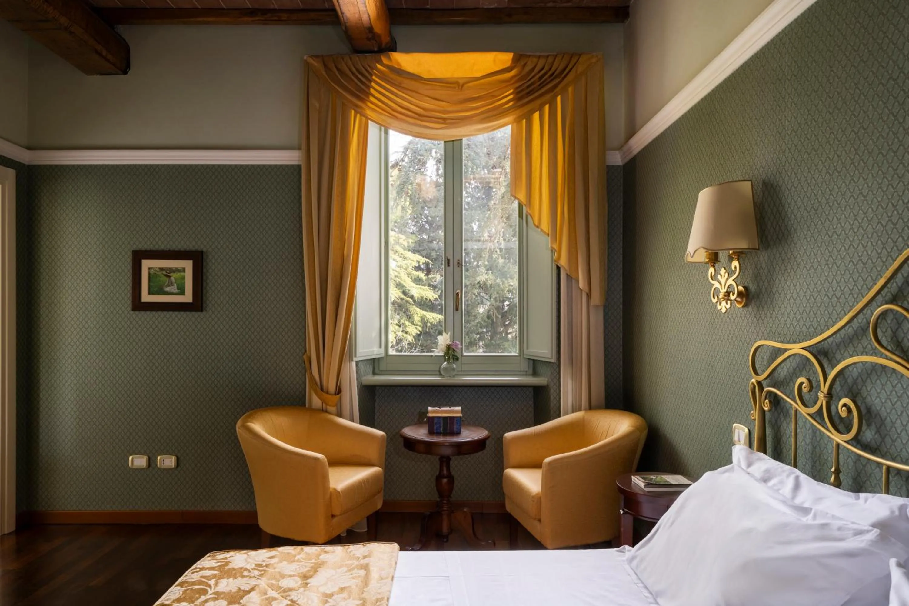 Bed in Relais Parco Dei Cavalieri Assisi