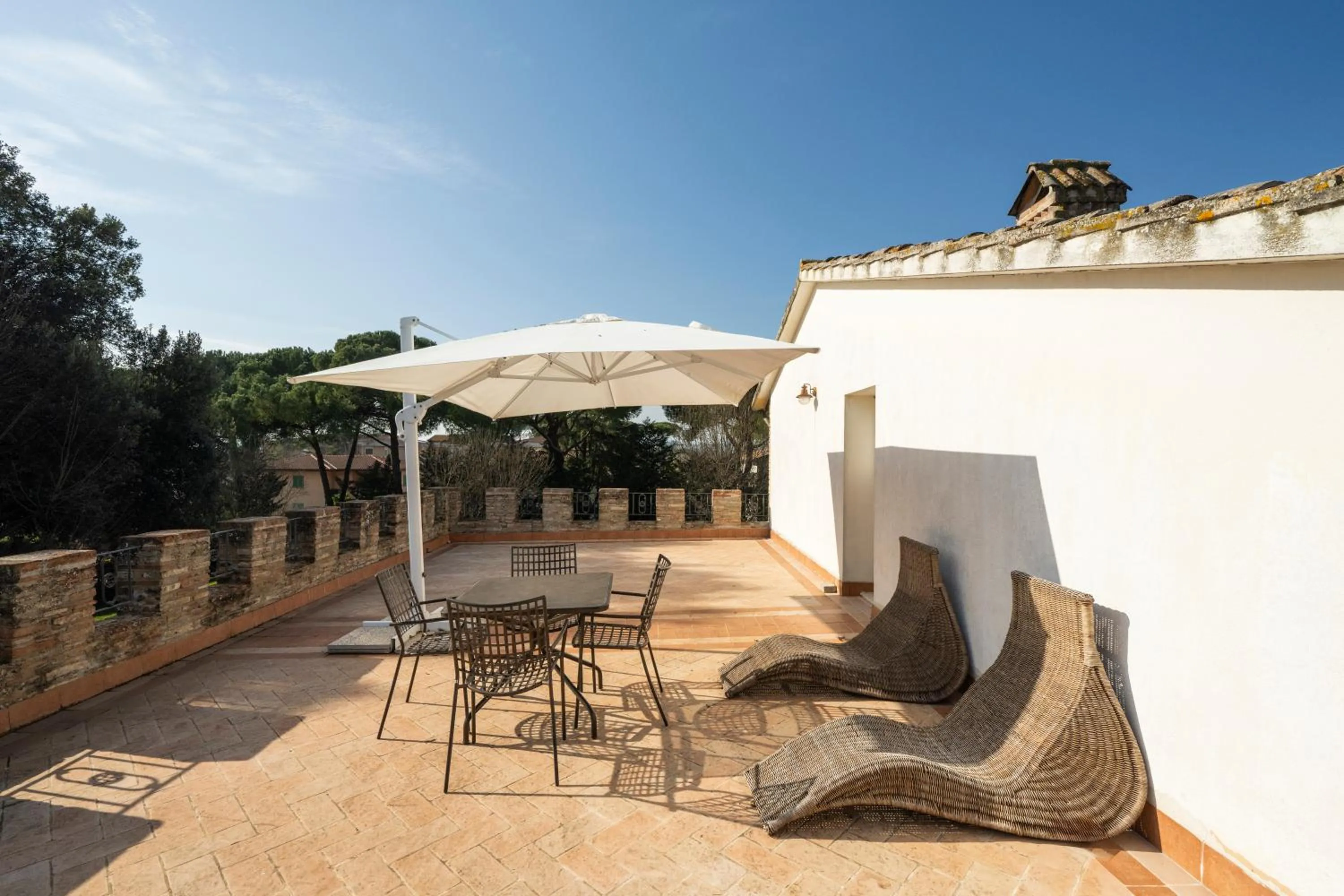 Balcony/Terrace in Relais Parco Dei Cavalieri Assisi