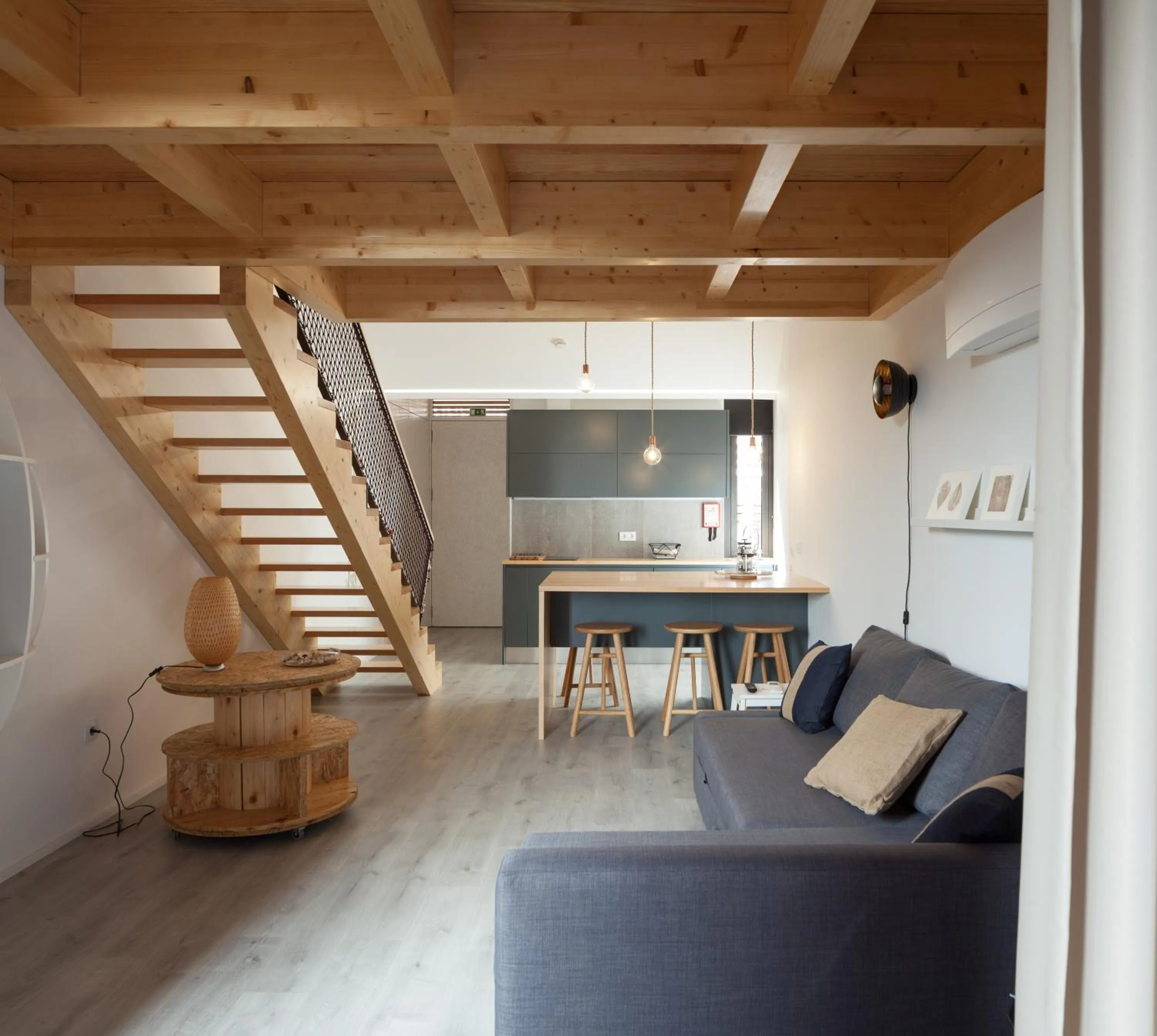 Living room in 7 Gaia Roaster Apartments