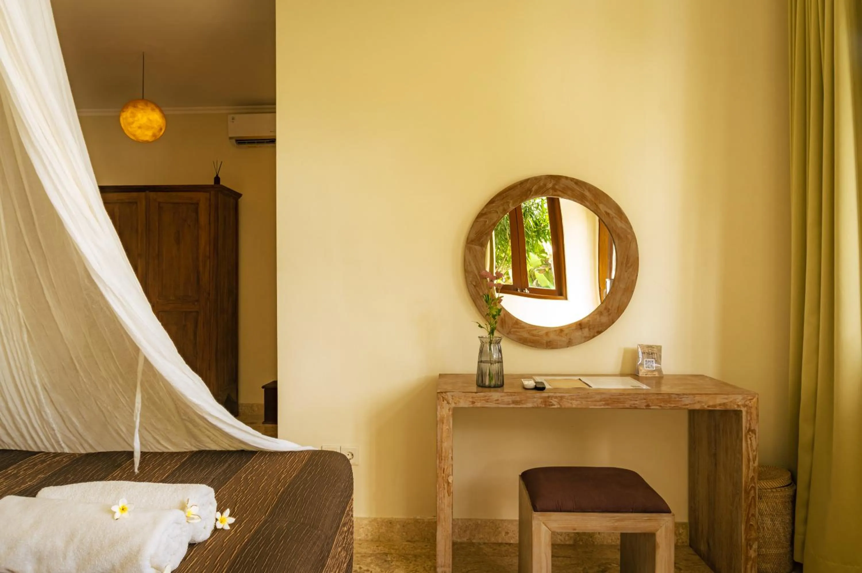 Bed in Ecosfera Hotel & Spa