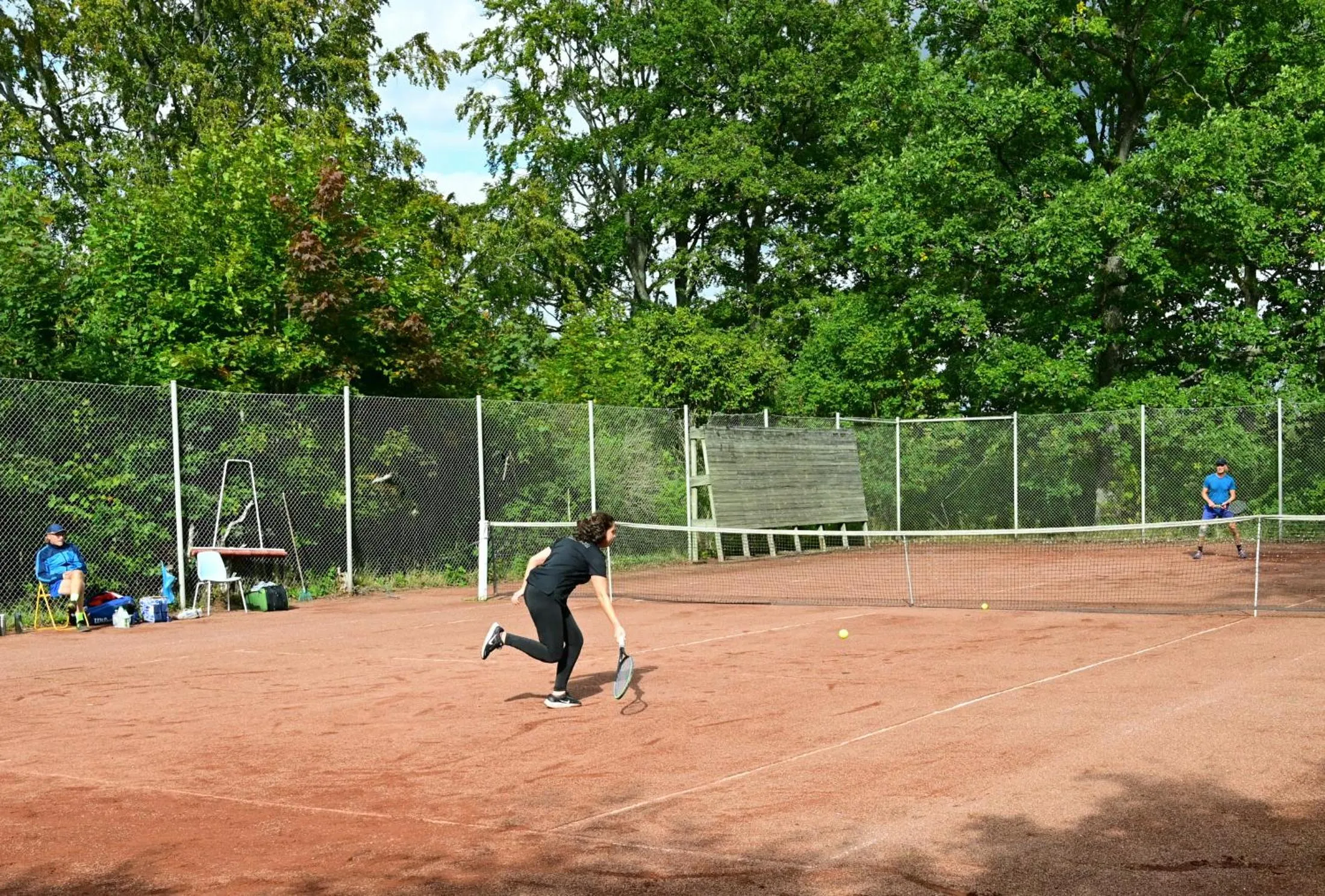 Tennis court in Villa Gransholm