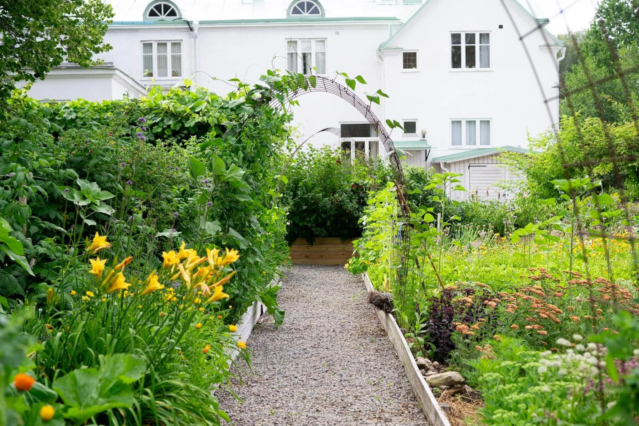 Garden in Villa Gransholm