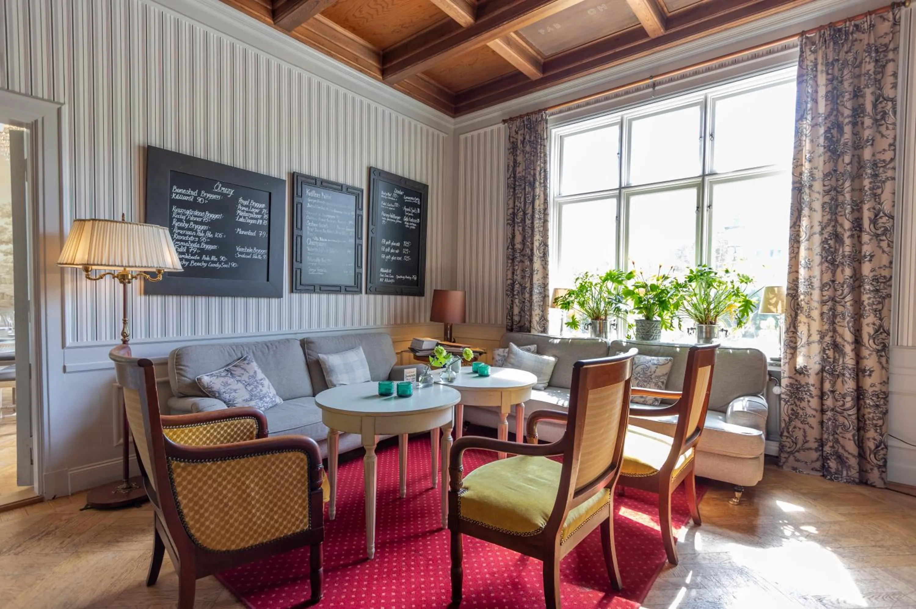 Living room in Villa Gransholm
