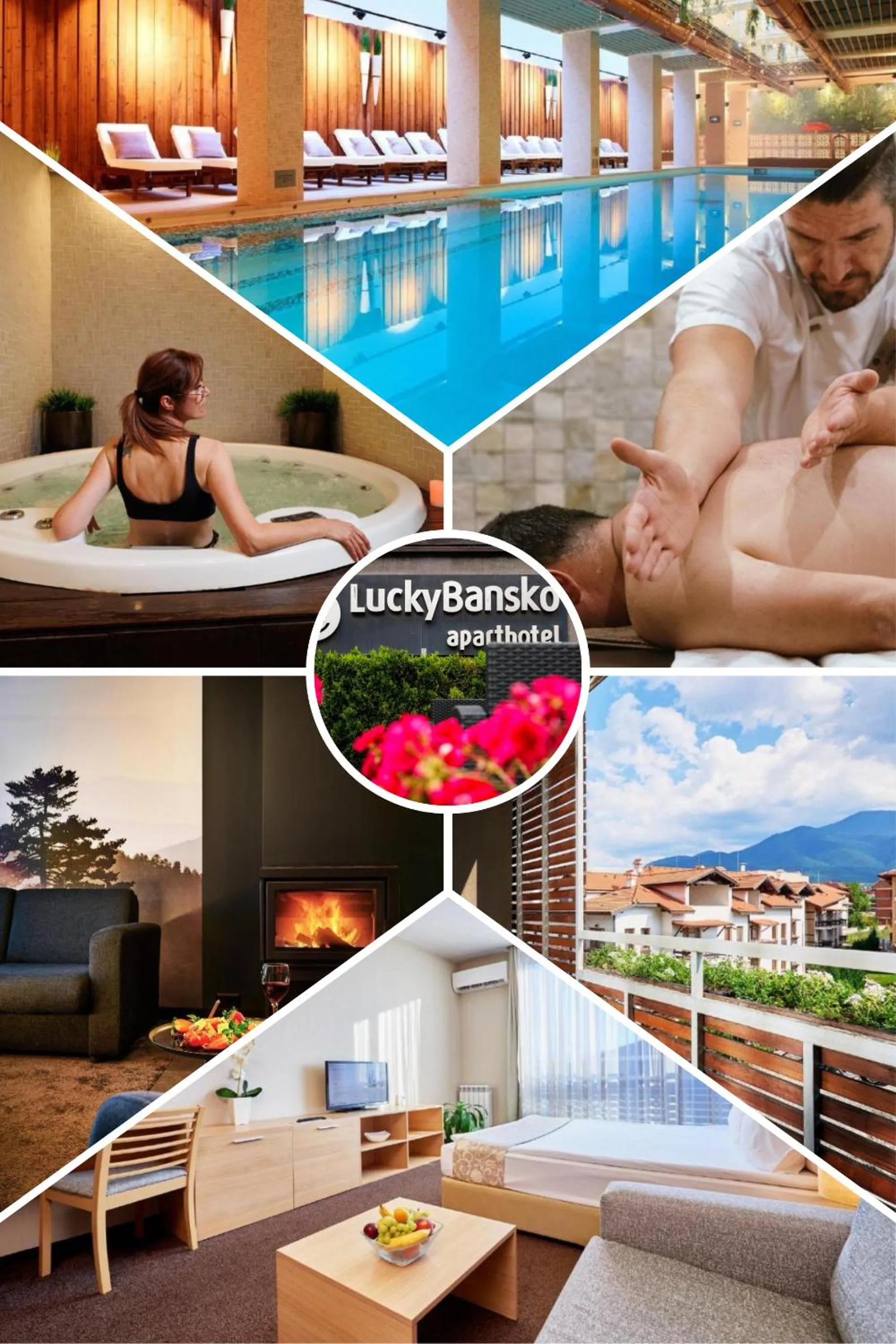 Property building in Lucky Bansko Aparthotel SPA & Relax