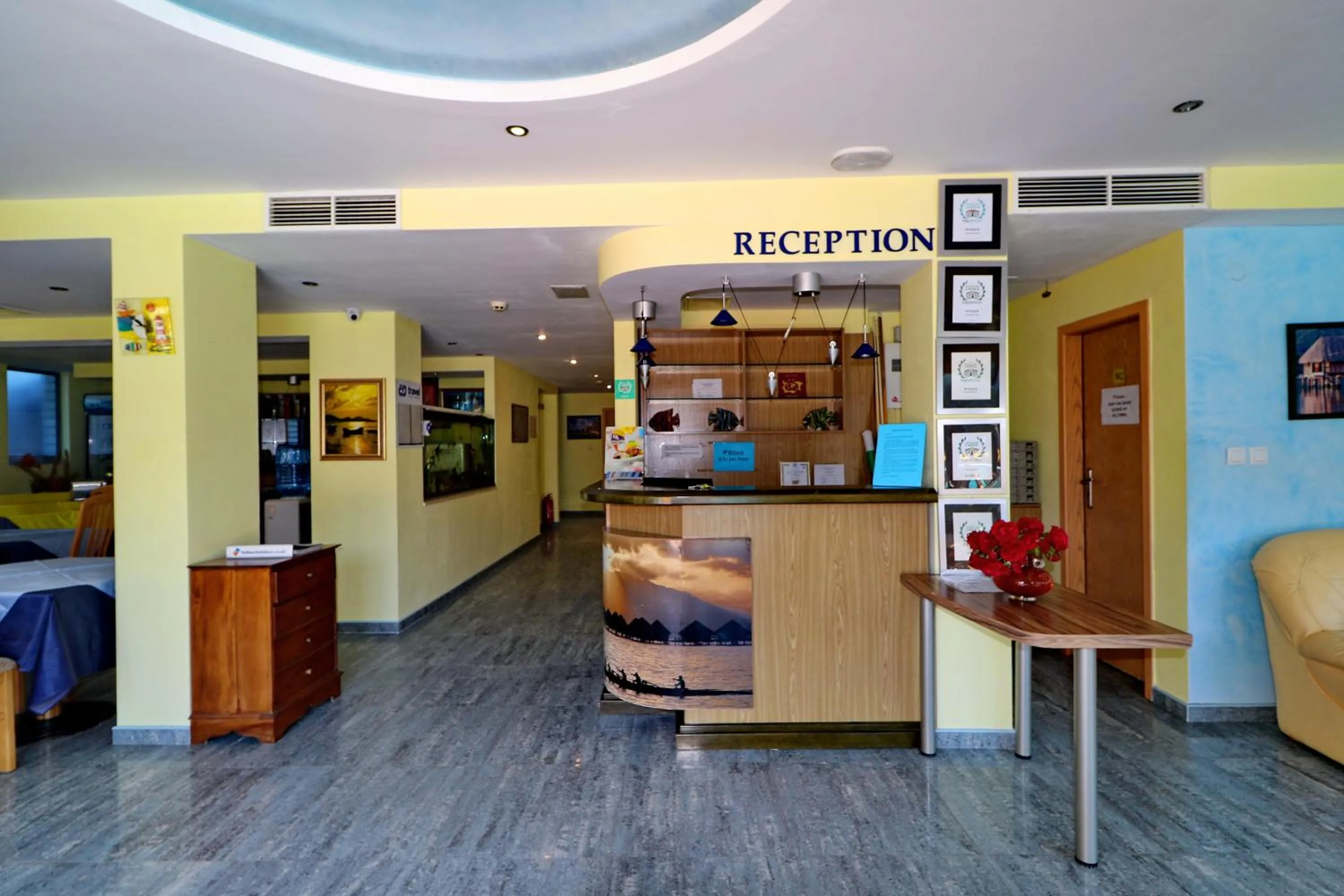 Lobby or reception in Bora Bora Hotel