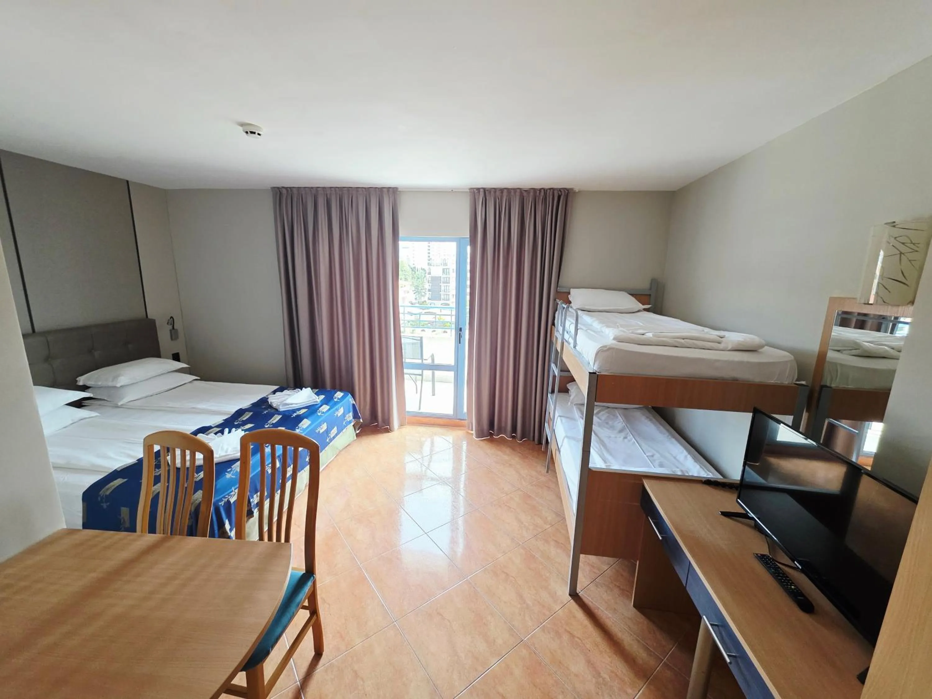 Bed in Bora Bora Hotel