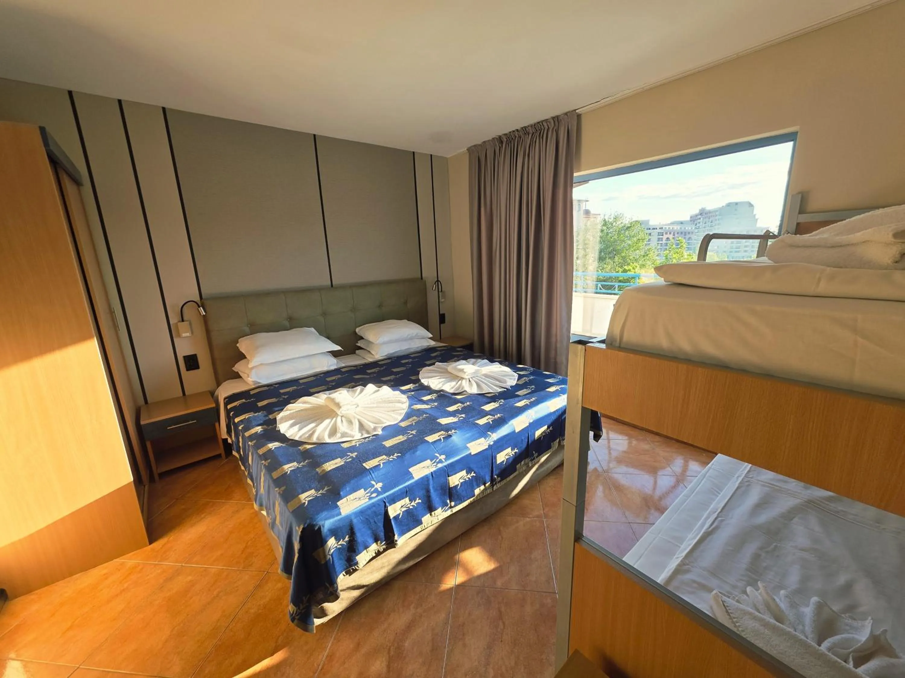 Bed in Bora Bora Hotel