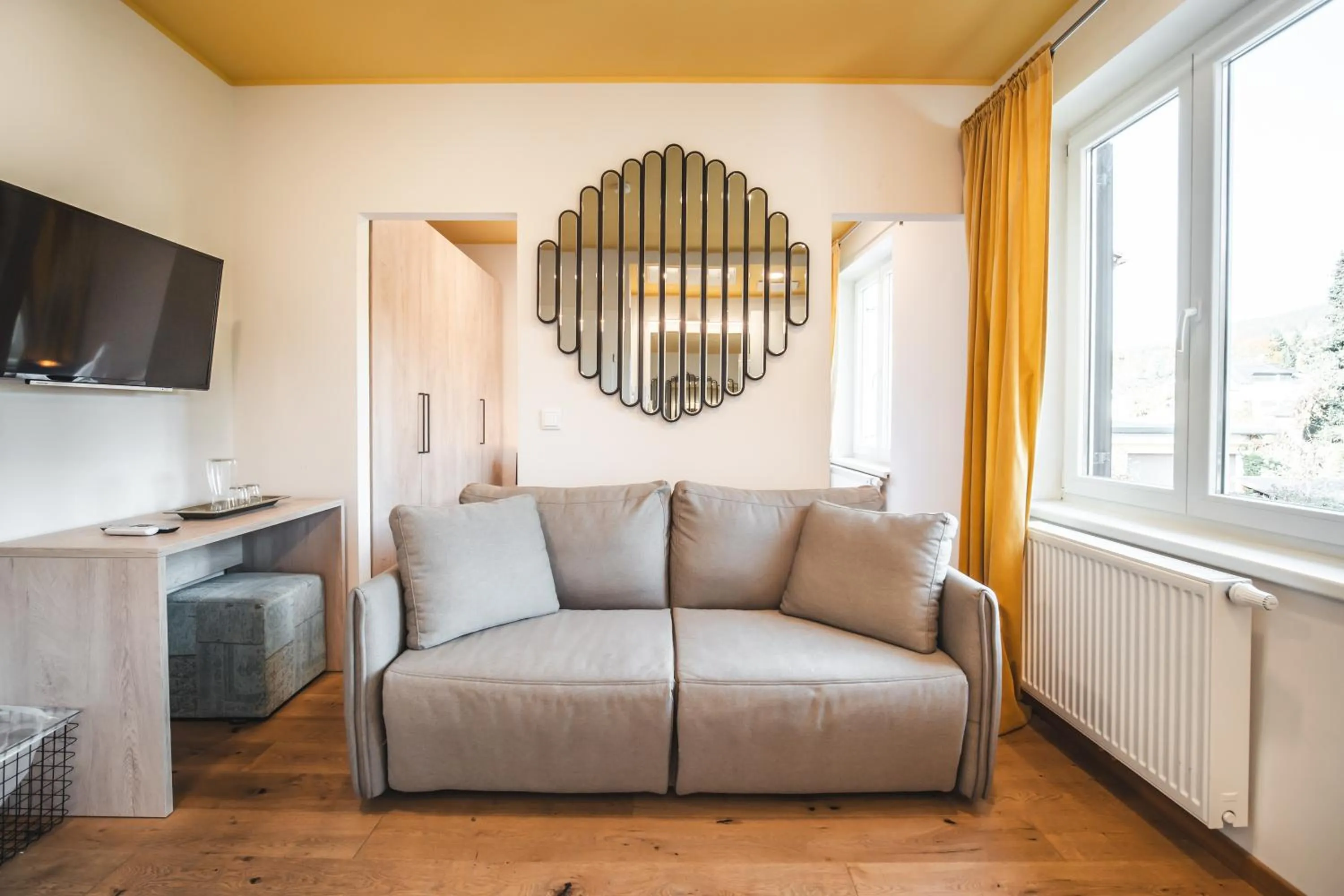 Living room in Boutiquehotel Caravella Velden by S4Y