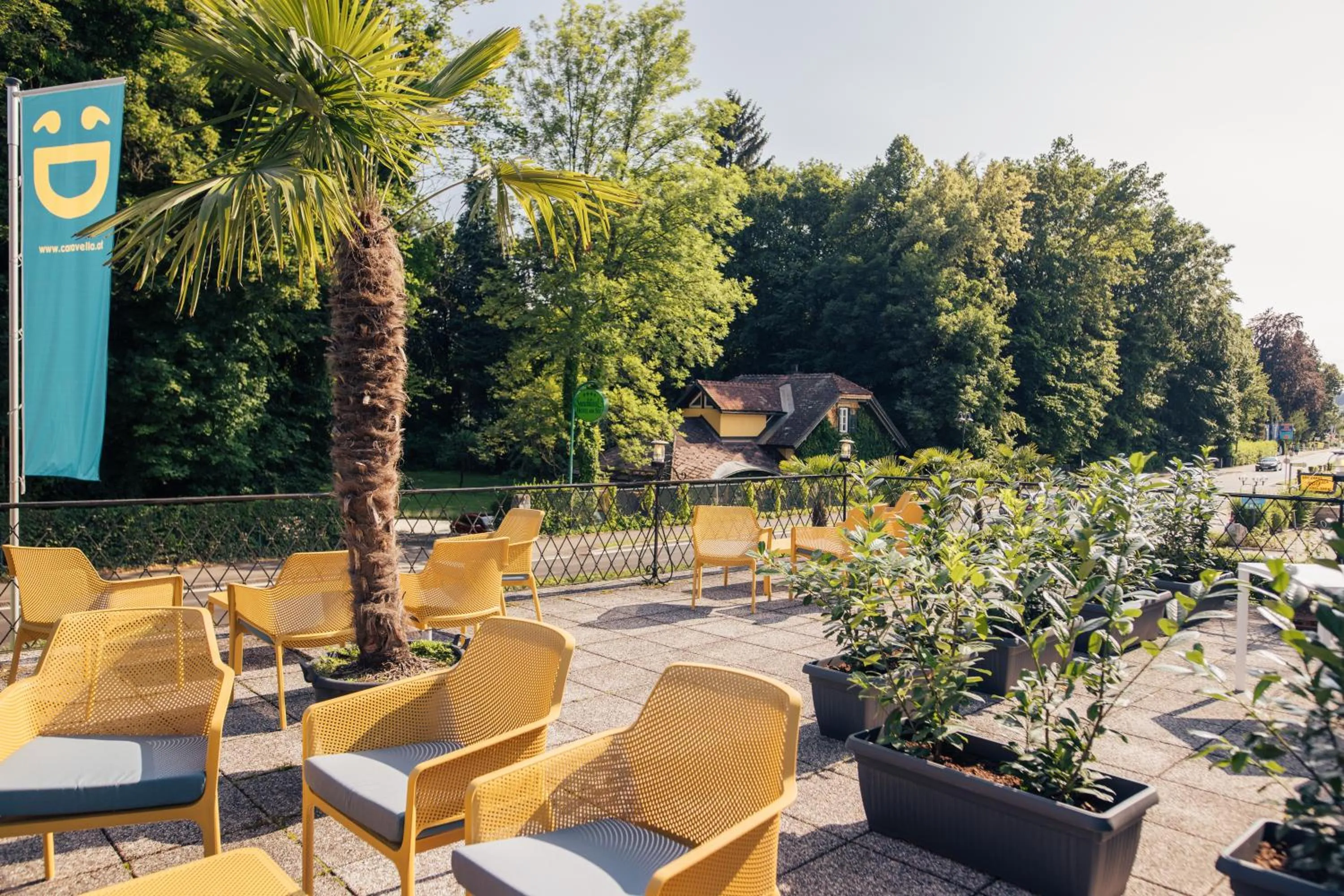 Property building in Boutiquehotel Caravella Velden by S4Y