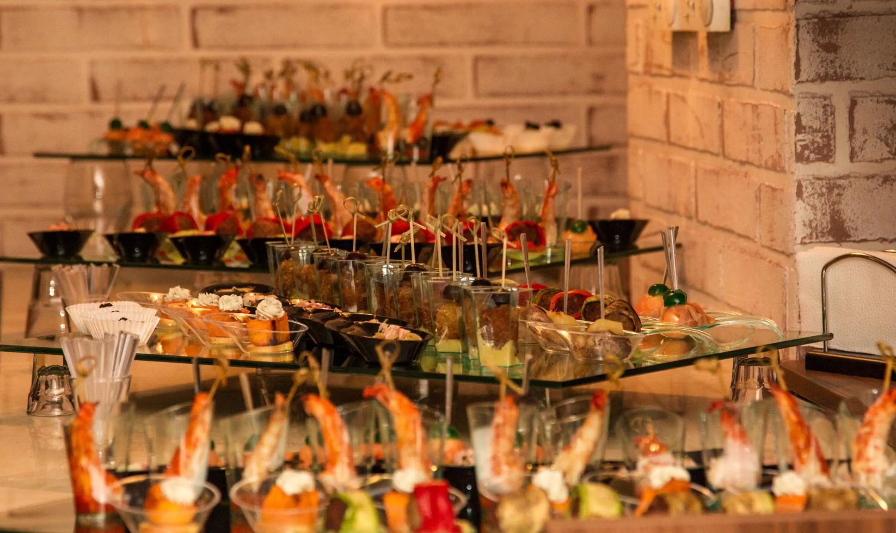 Food close-up in Triada Hotel