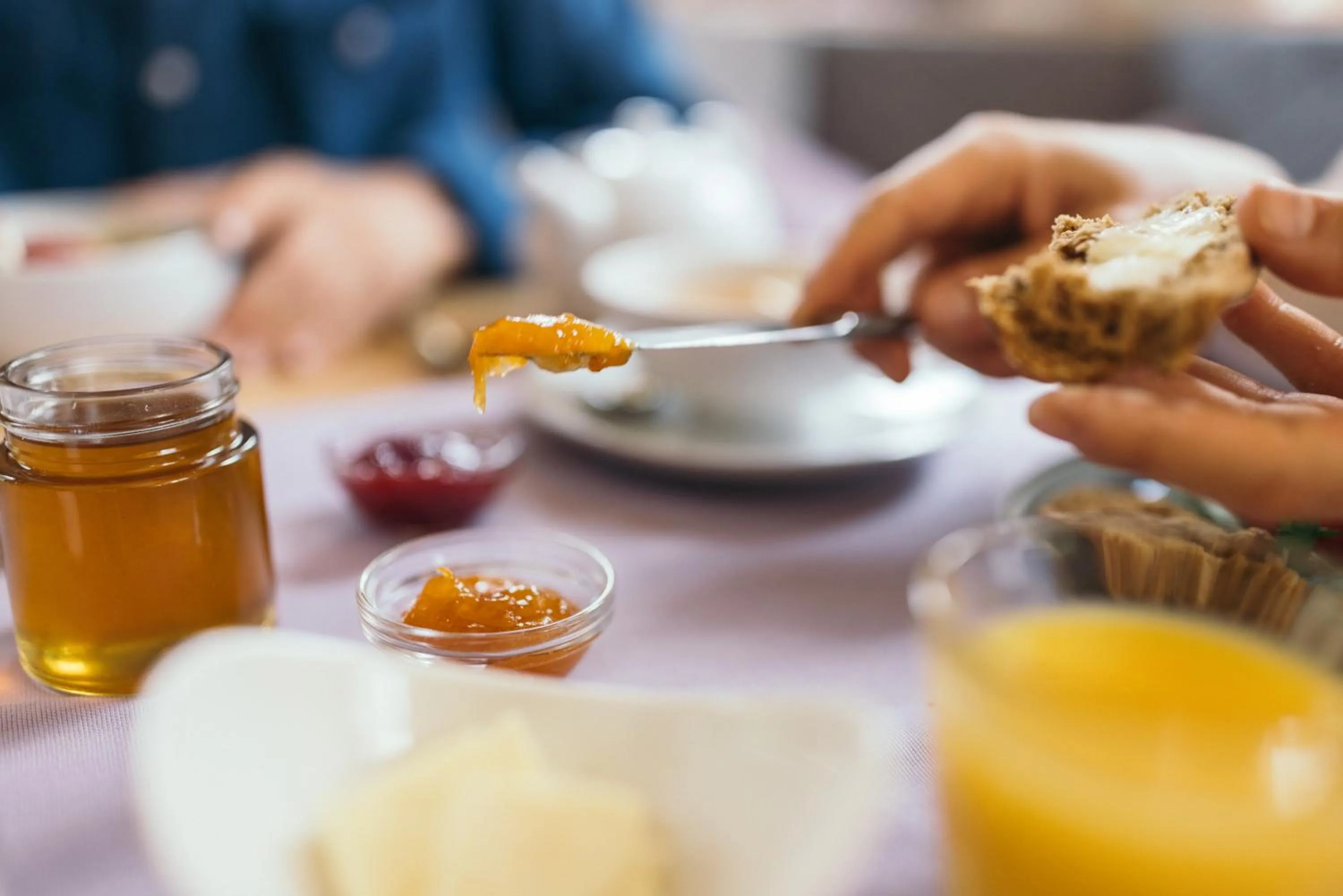 Breakfast in Hotel Garni Romantika