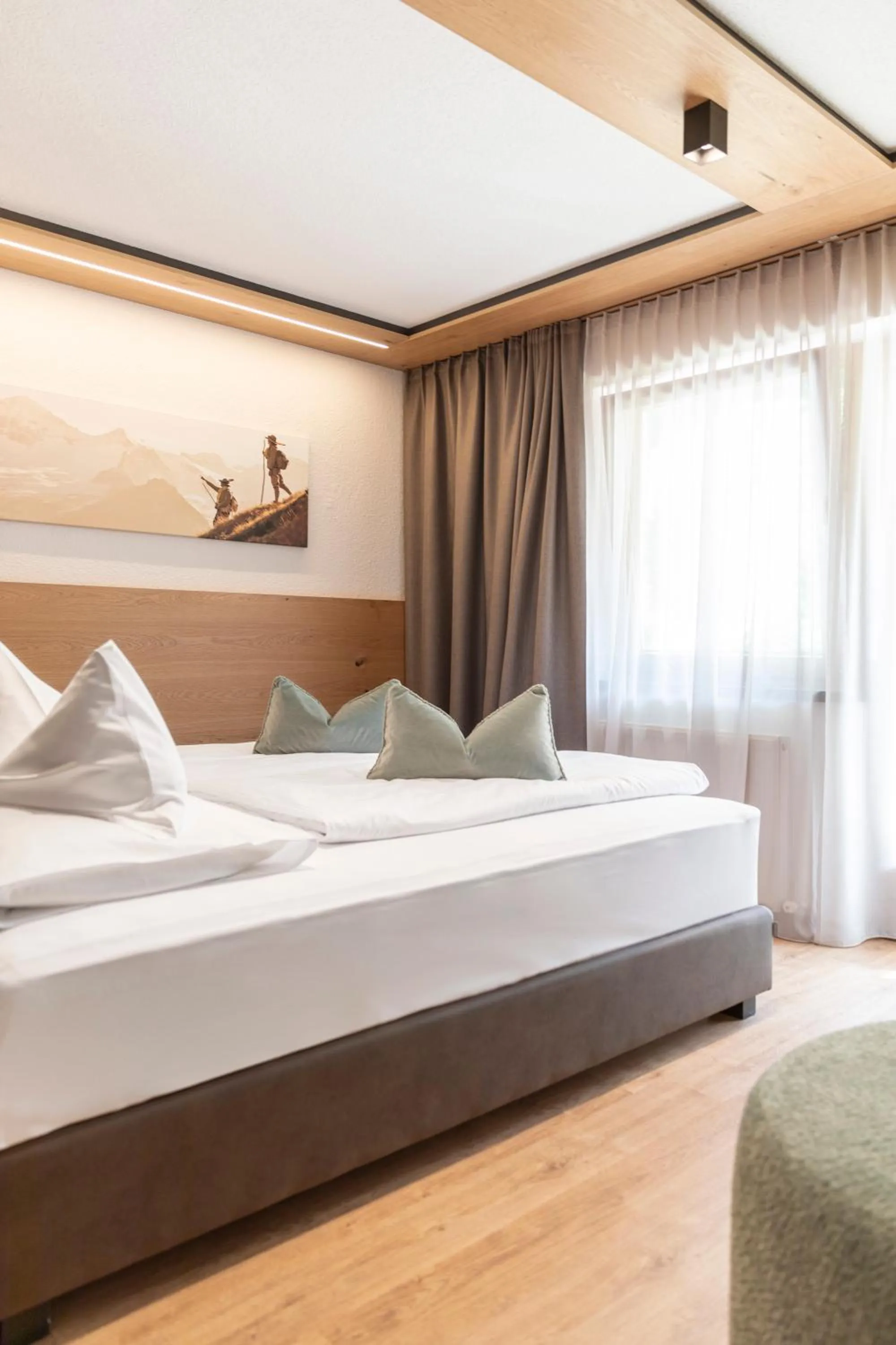 Bedroom, Bed in Hotel Garni Romantika