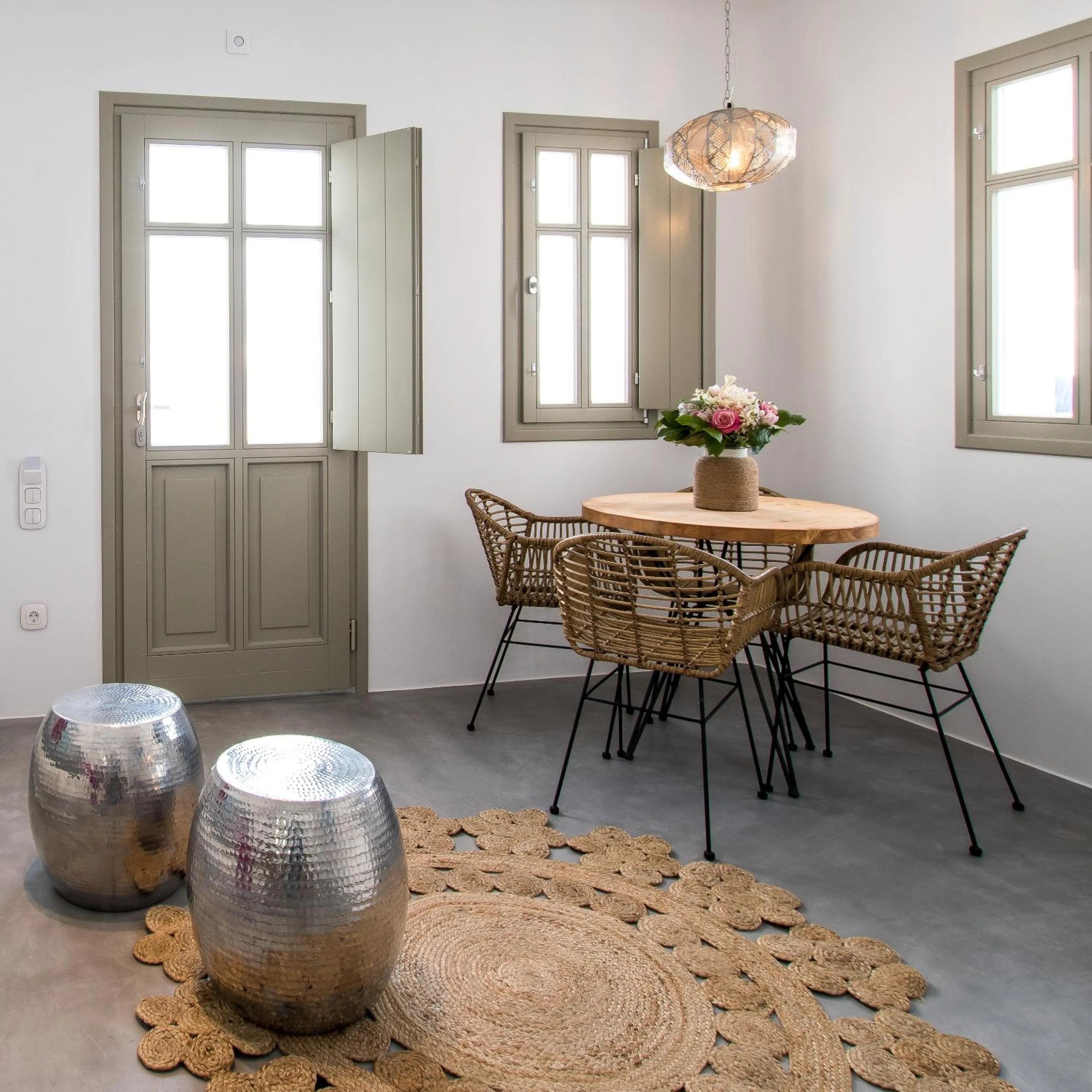 Decorative detail in CAPE 9 Villas & Suites