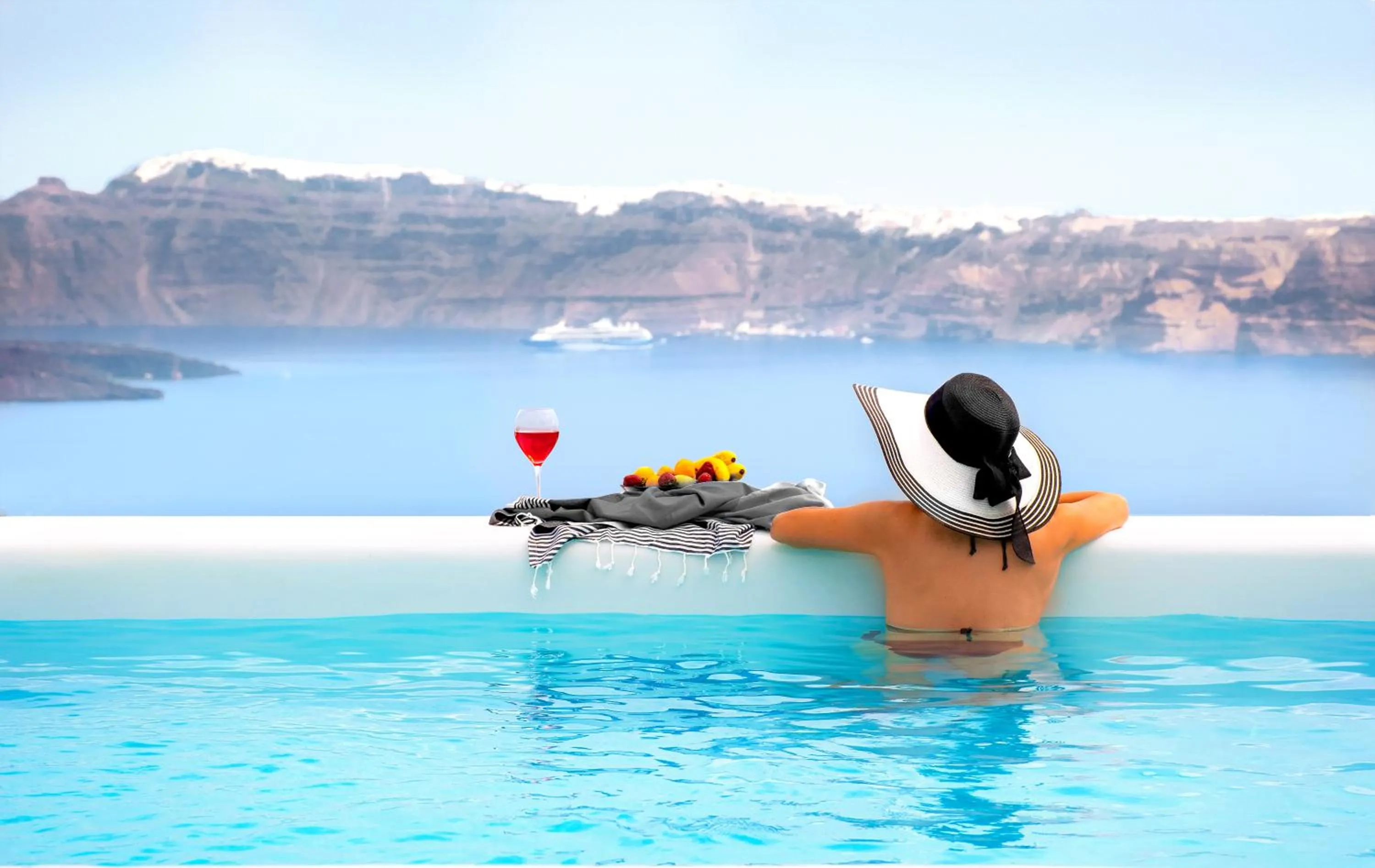 Sea view in CAPE 9 Villas & Suites