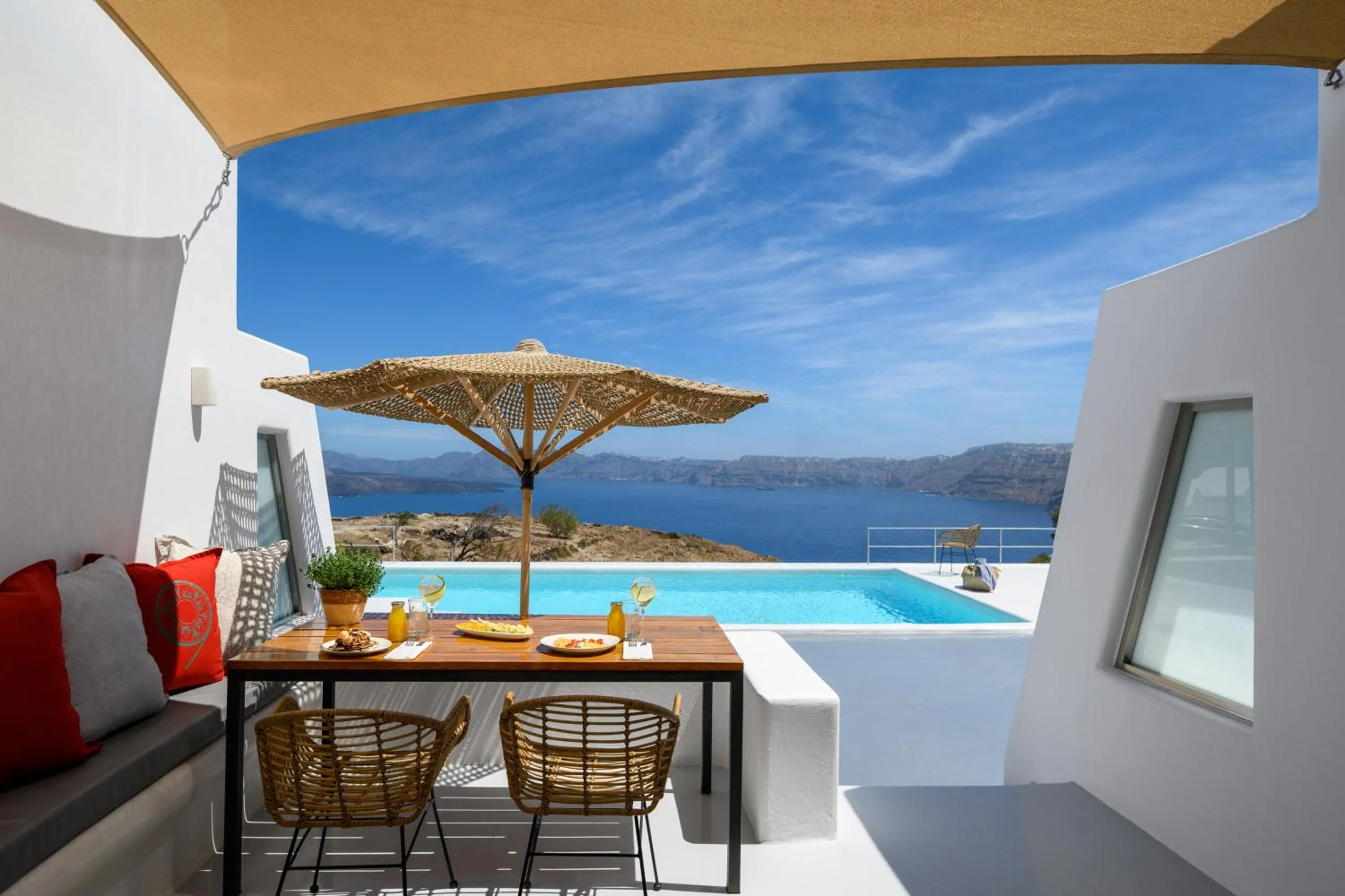 Patio in CAPE 9 Villas & Suites