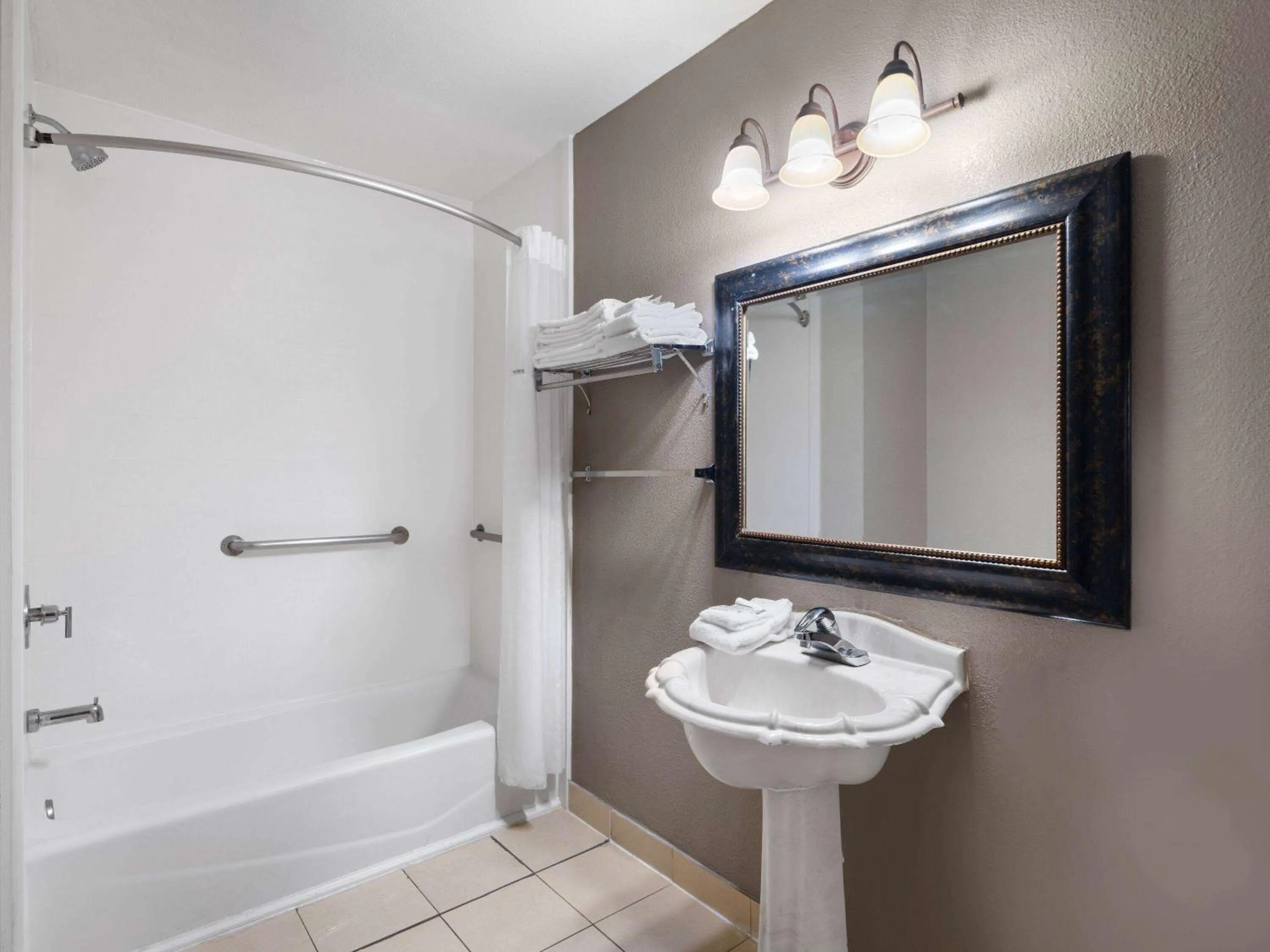 Bathroom in Travelodge by Wyndham Tucson AZ