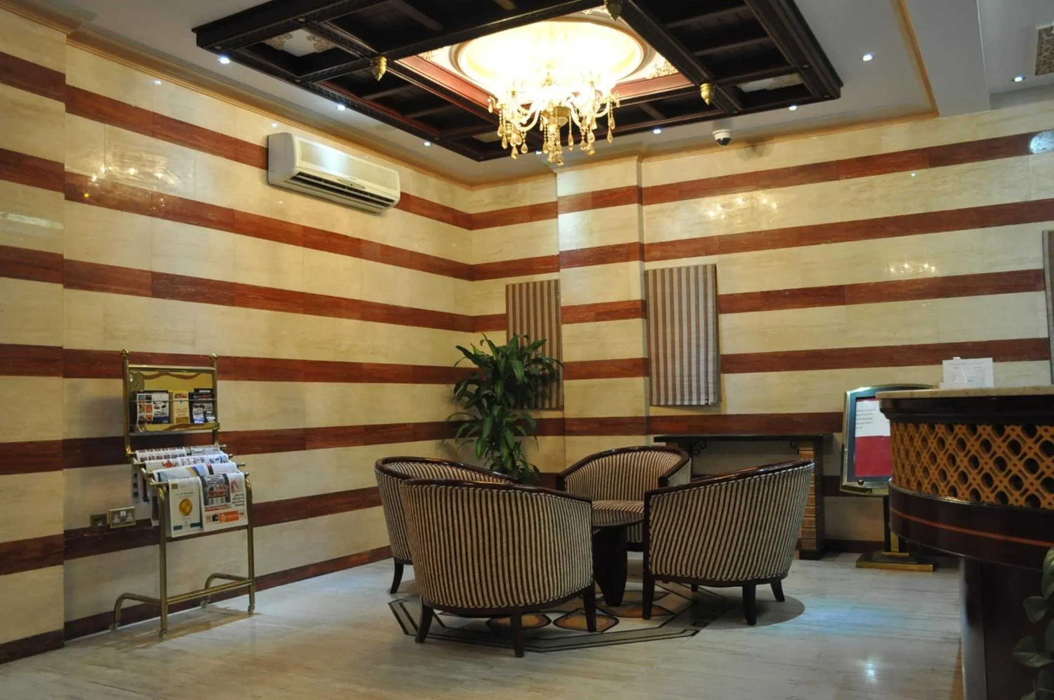 Lobby or reception in Sahara Hotel Apartments