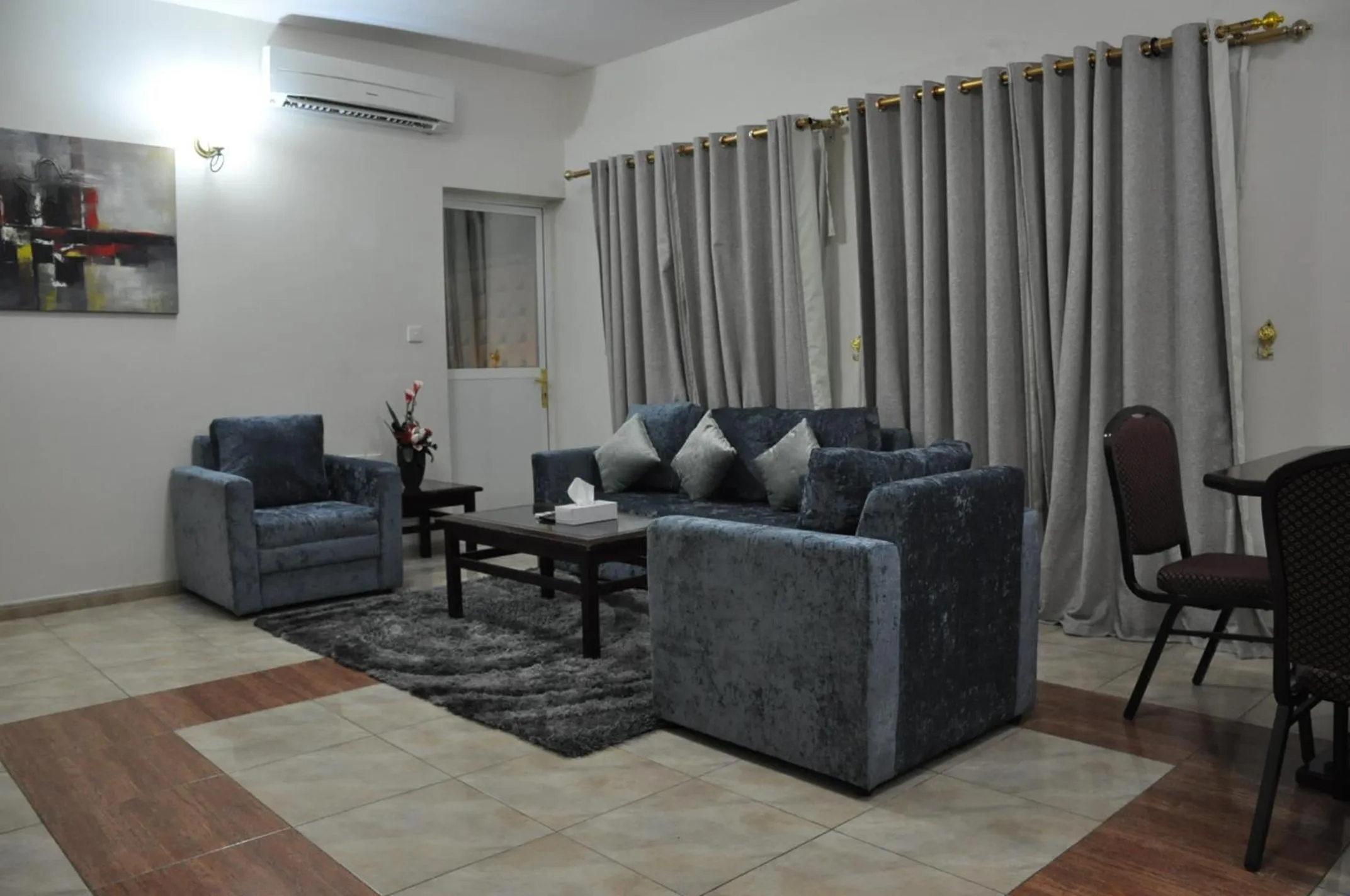 Living room in Sahara Hotel Apartments