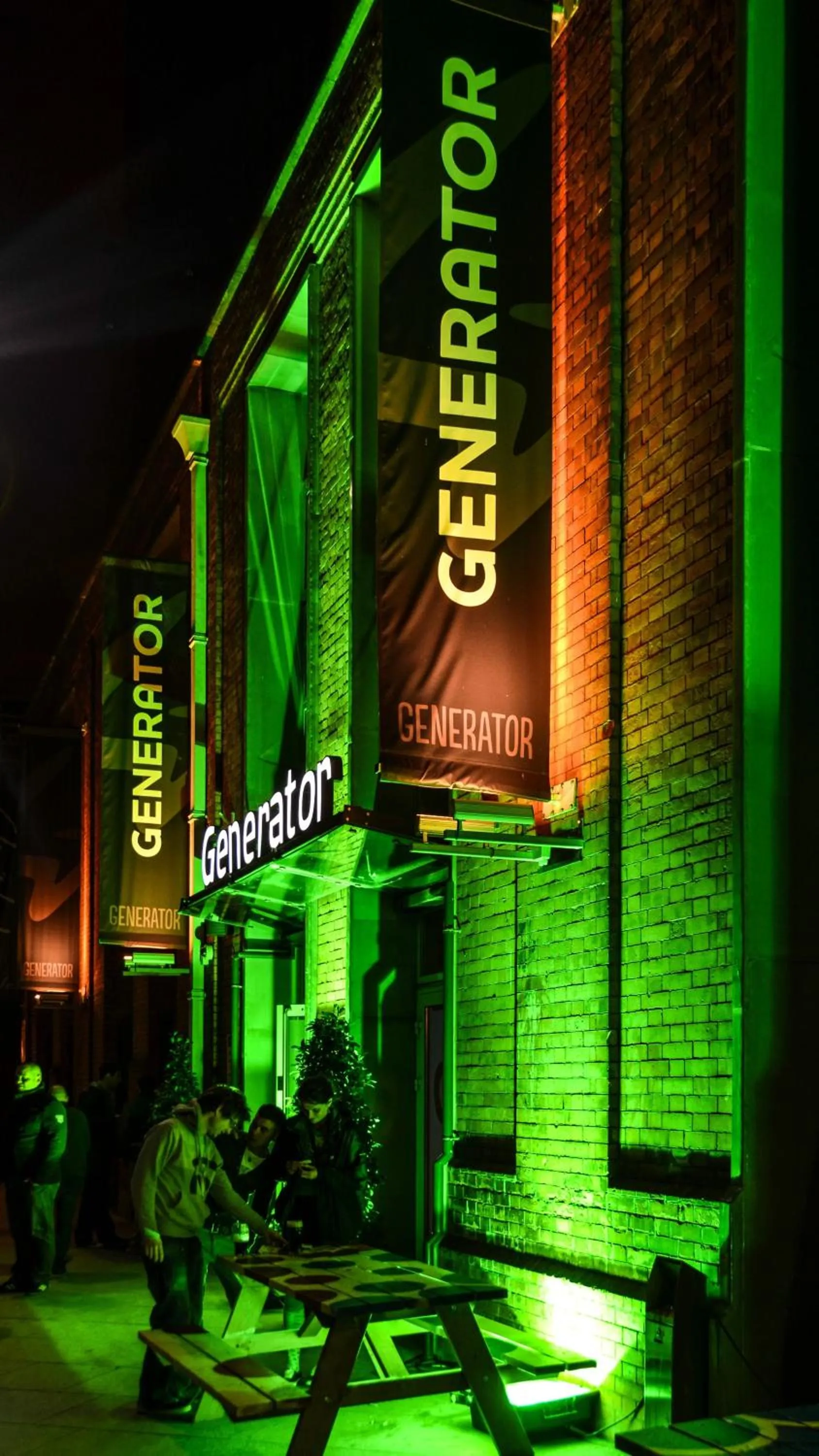 Facade/entrance in Generator Dublin