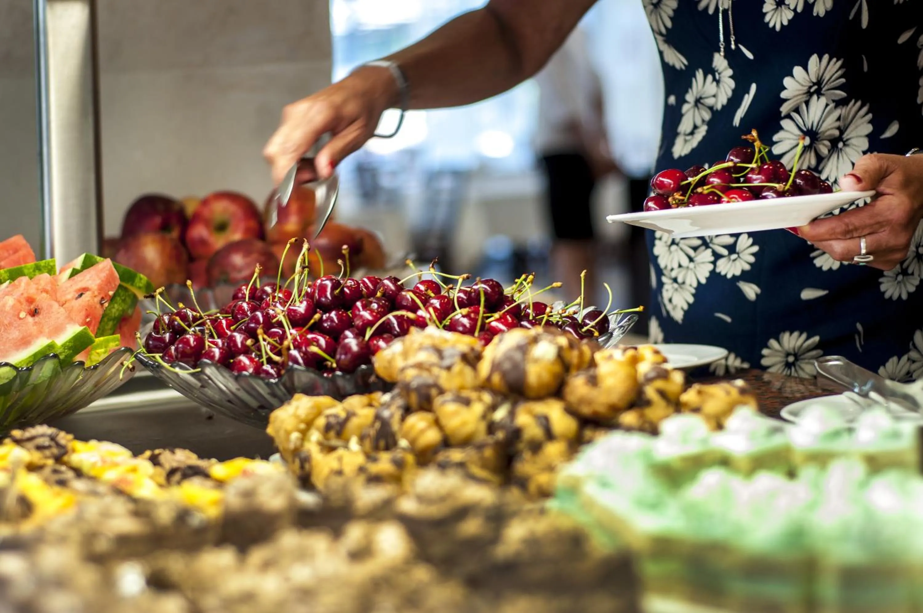 Food close-up in Lion Sunny Beach Hotel