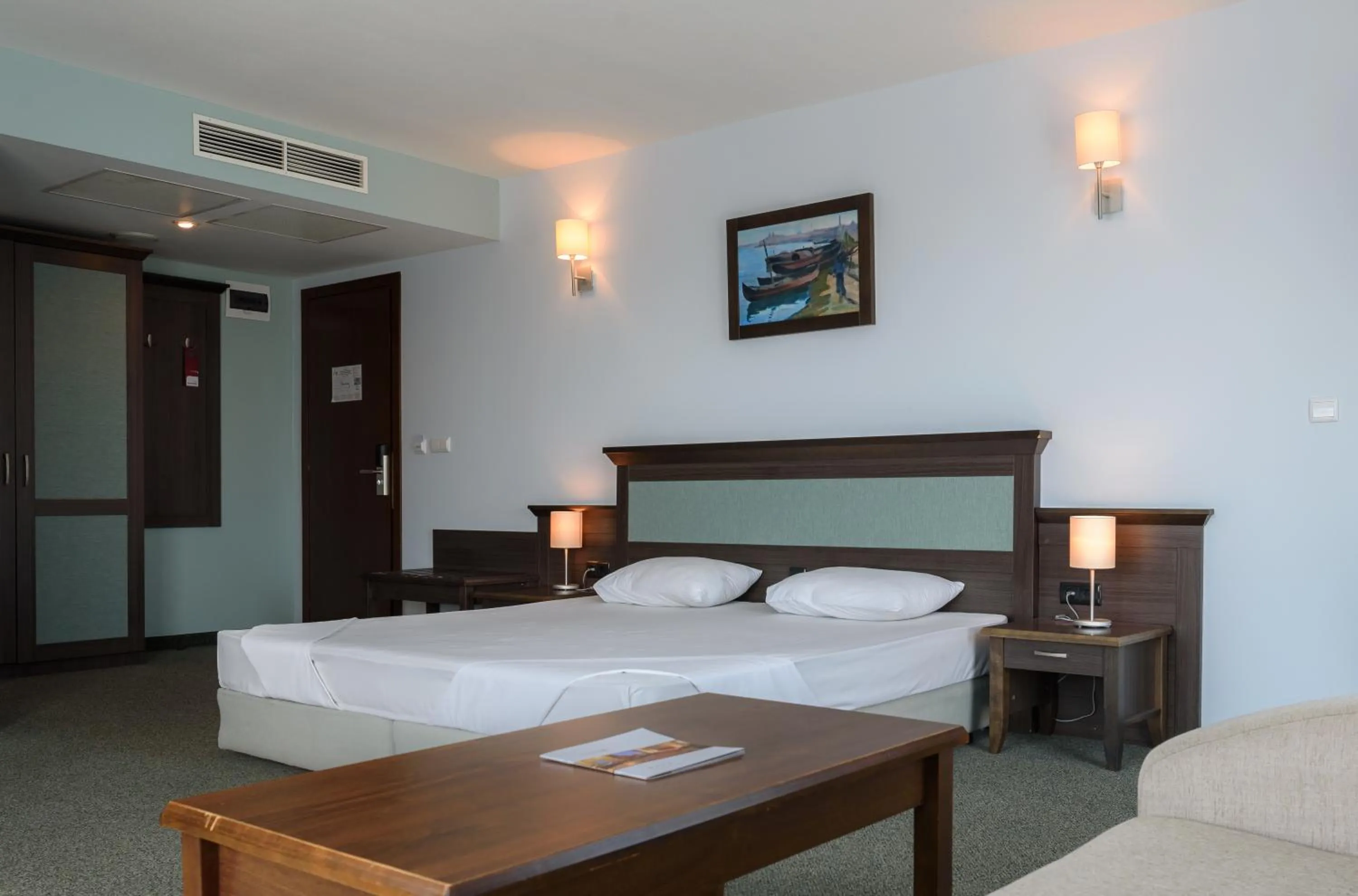 Bed in Lion Sunny Beach Hotel