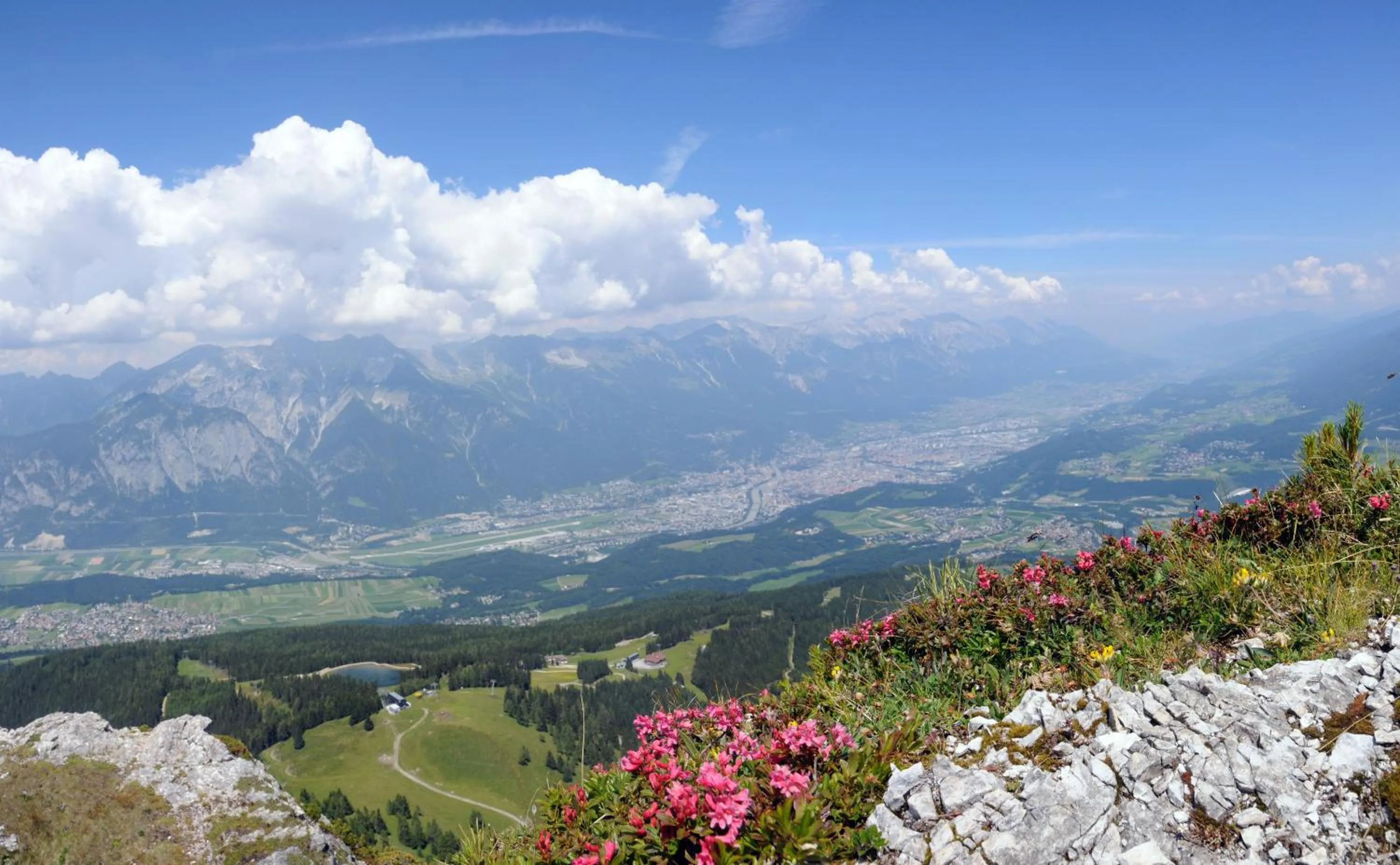 Natural landscape in Hotel Kleißl