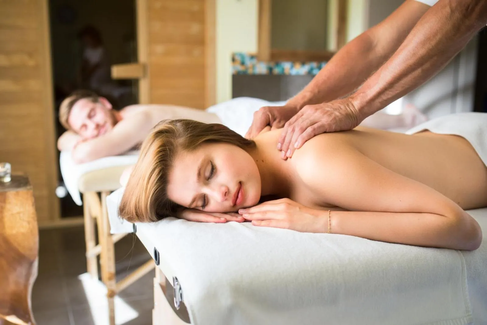 Swimming pool in Wellness Hotel Happy Star