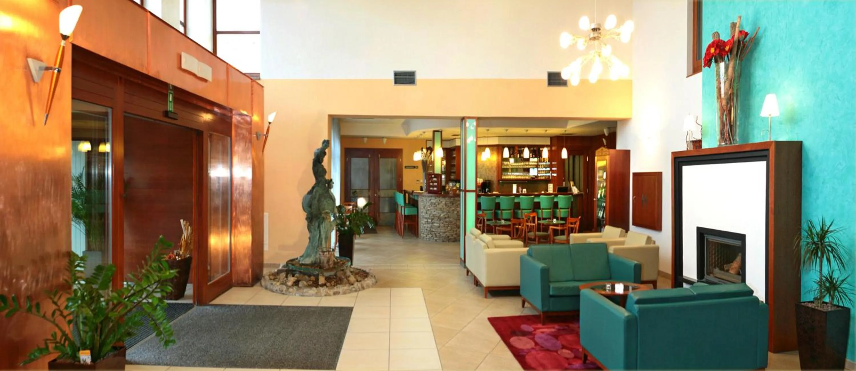 Lobby or reception in Wellness Hotel Happy Star