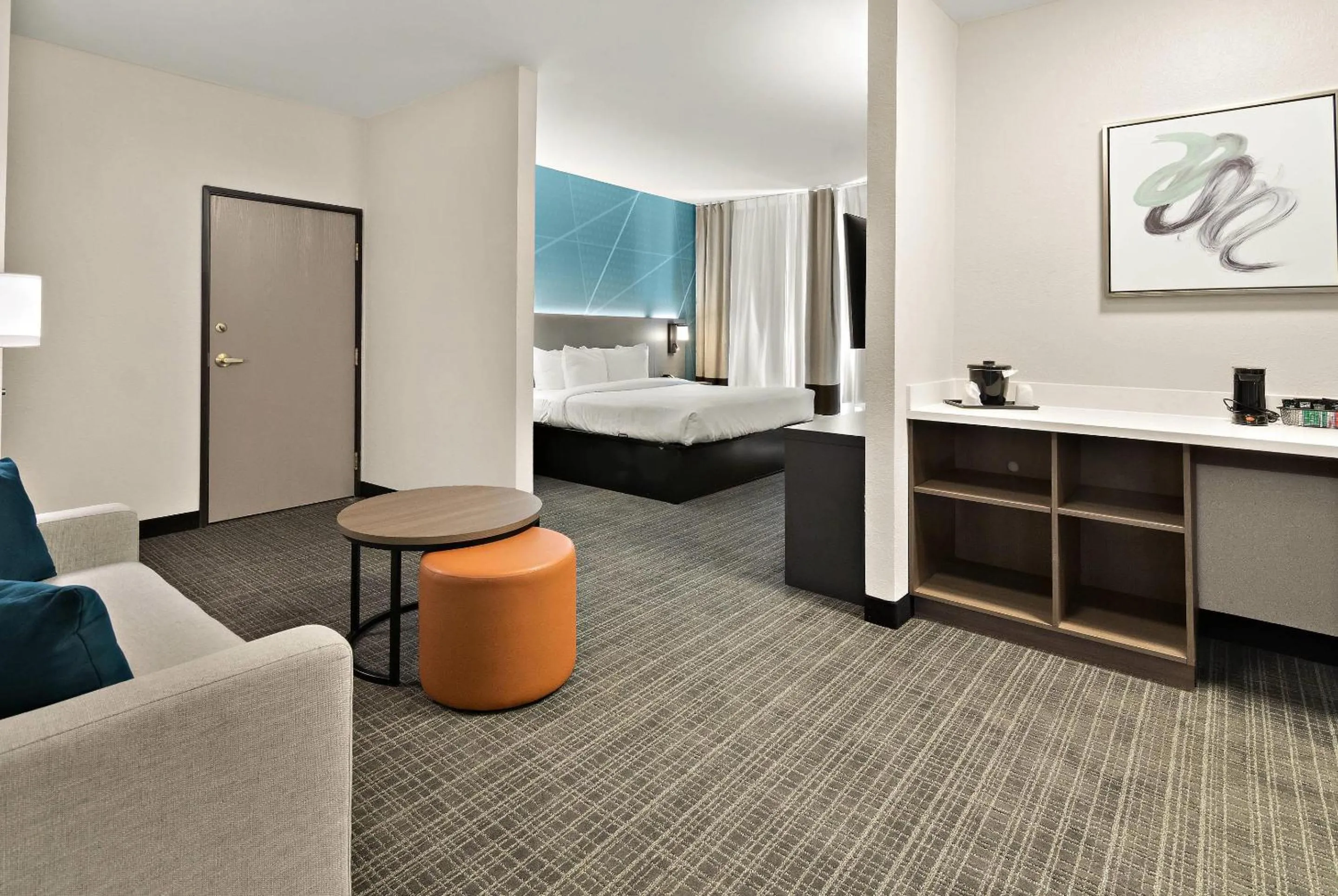 Bedroom, Bed in Comfort Suites Fort Worth North Fossil Creek