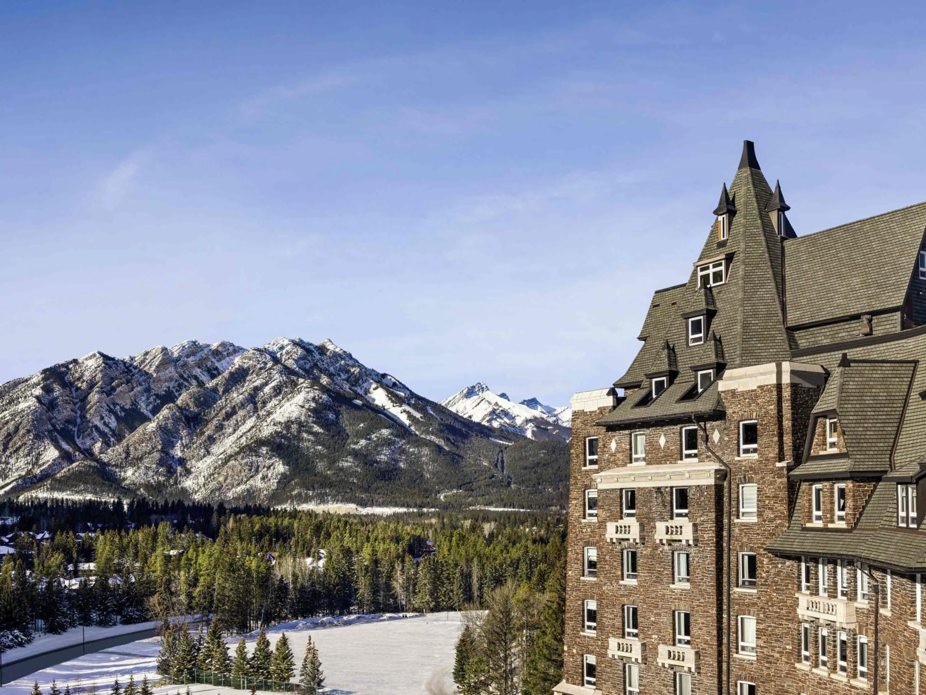 Winter in Fairmont Banff Springs