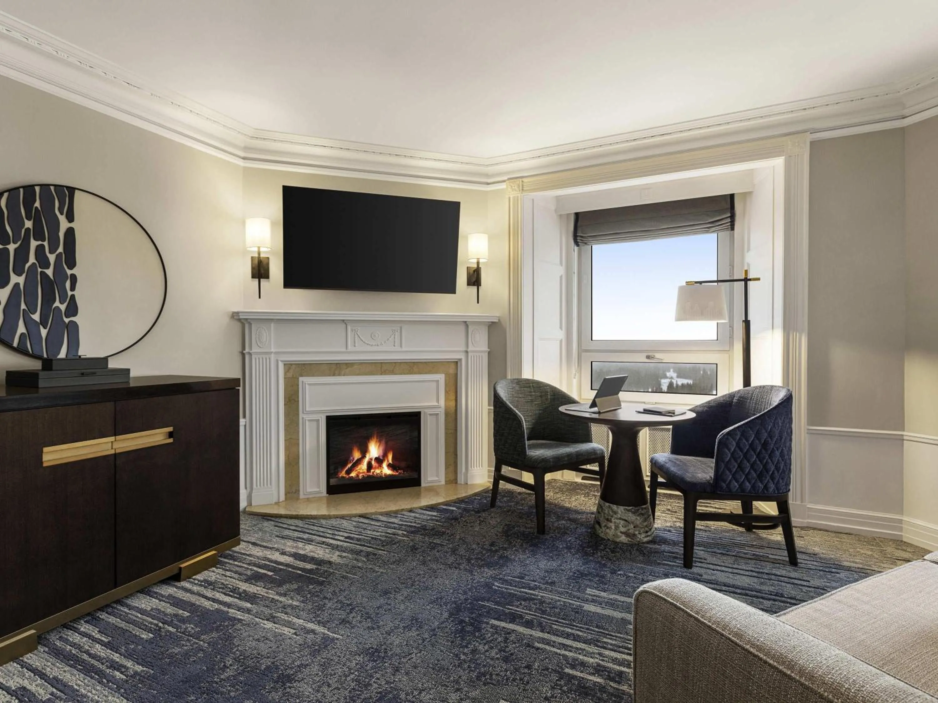 Bedroom in Fairmont Banff Springs